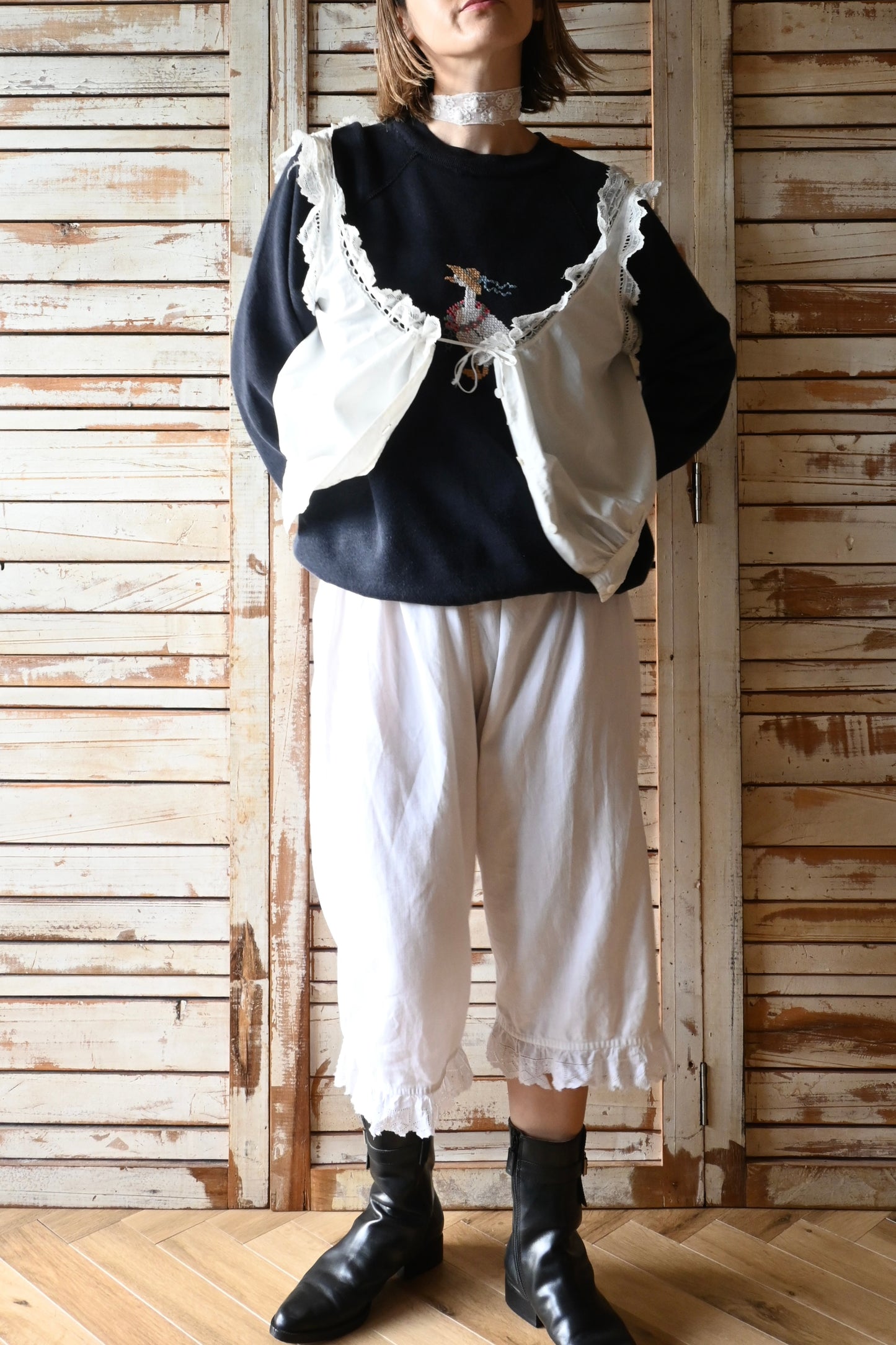 '90s Sweat shirt/Lovely duck