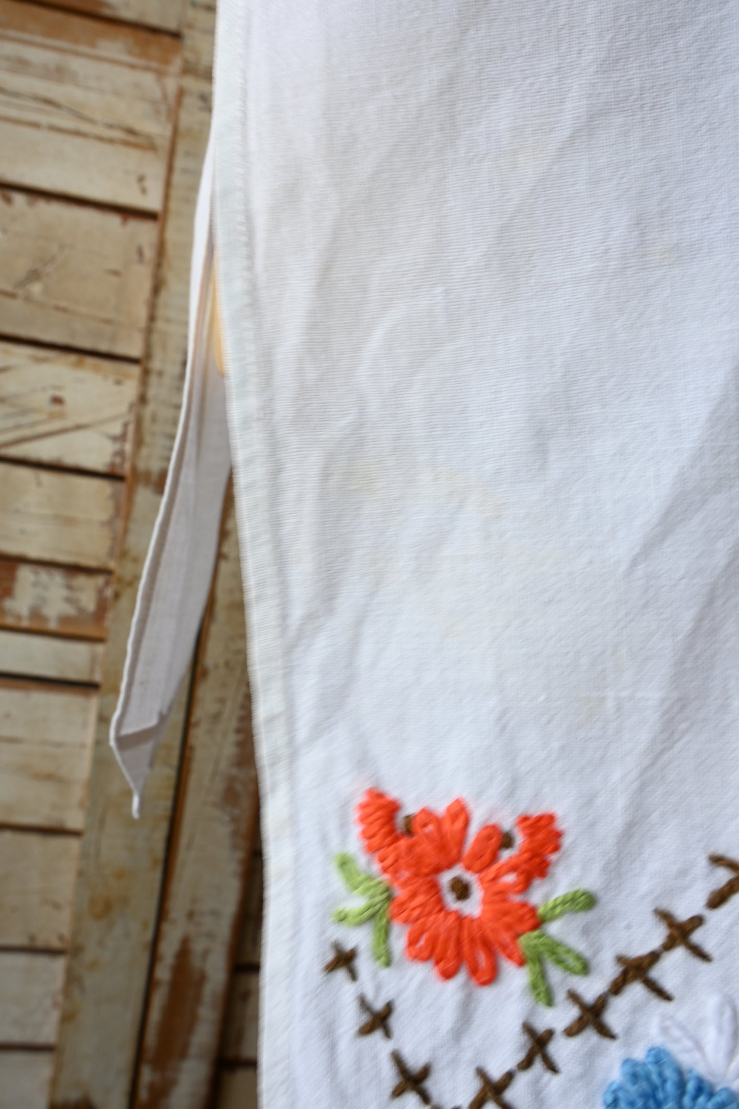 EURO Embroidery apron/MULTI