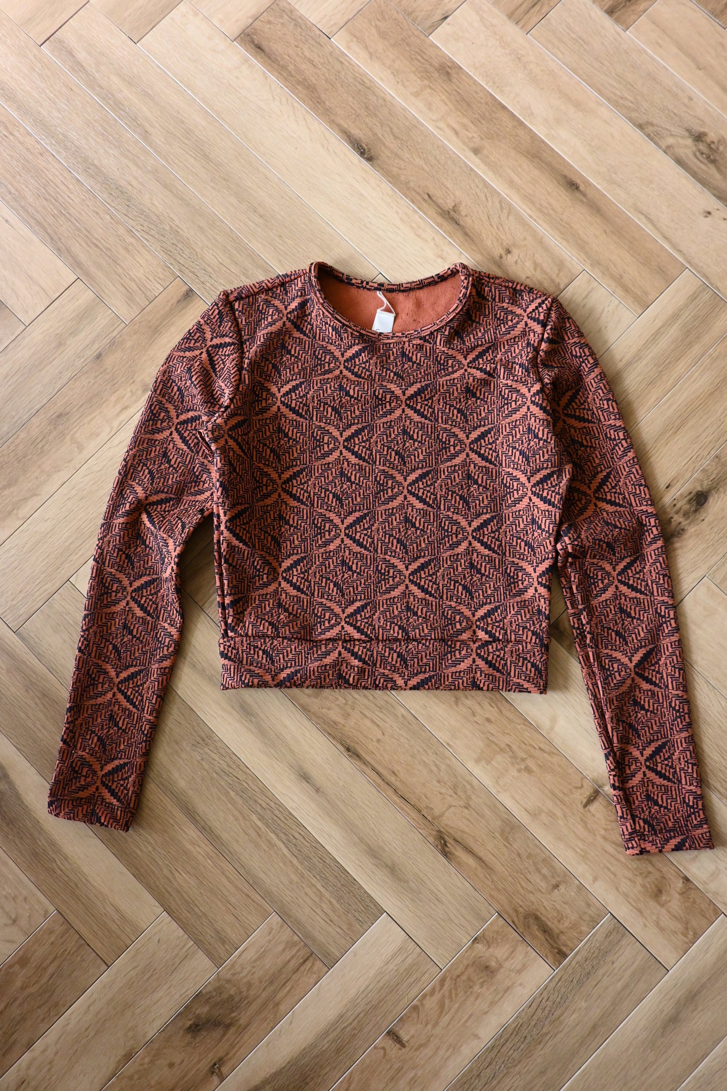 SEEA/Palomar Crop Top Rashguard/Bordeen
