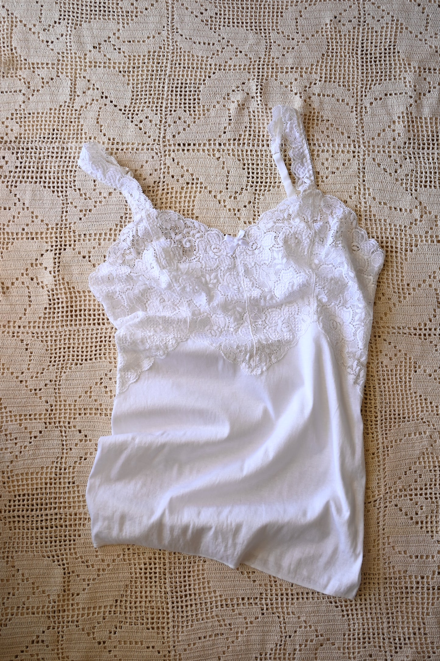 EURO Cotton lace camisole