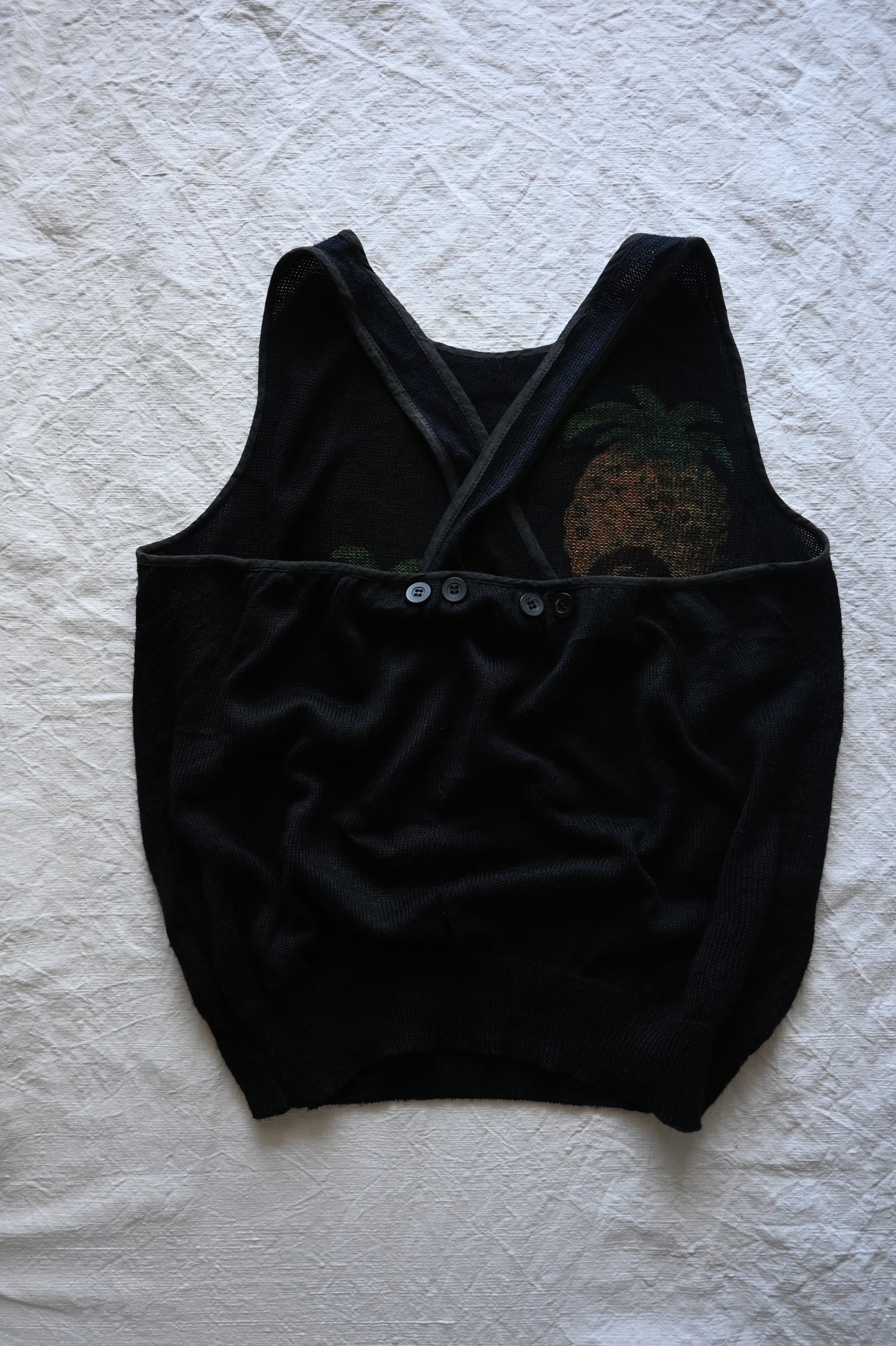 Fruits Knit/BLACK