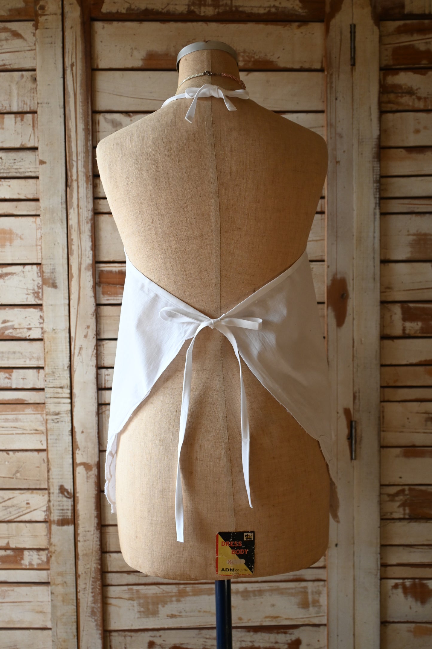 Cotton lace cami top/PONMOSIR