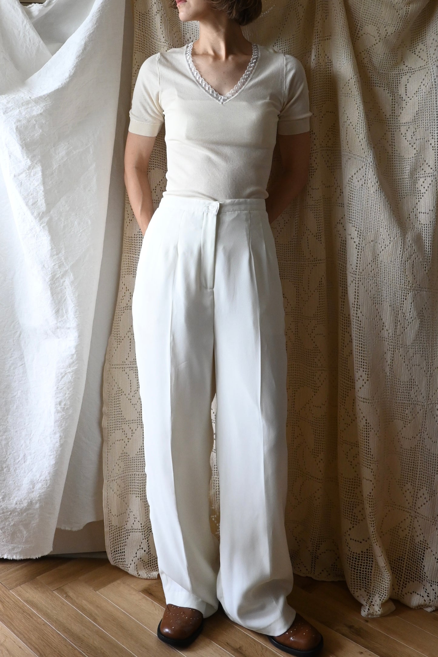 German Underwear top/IVORY
