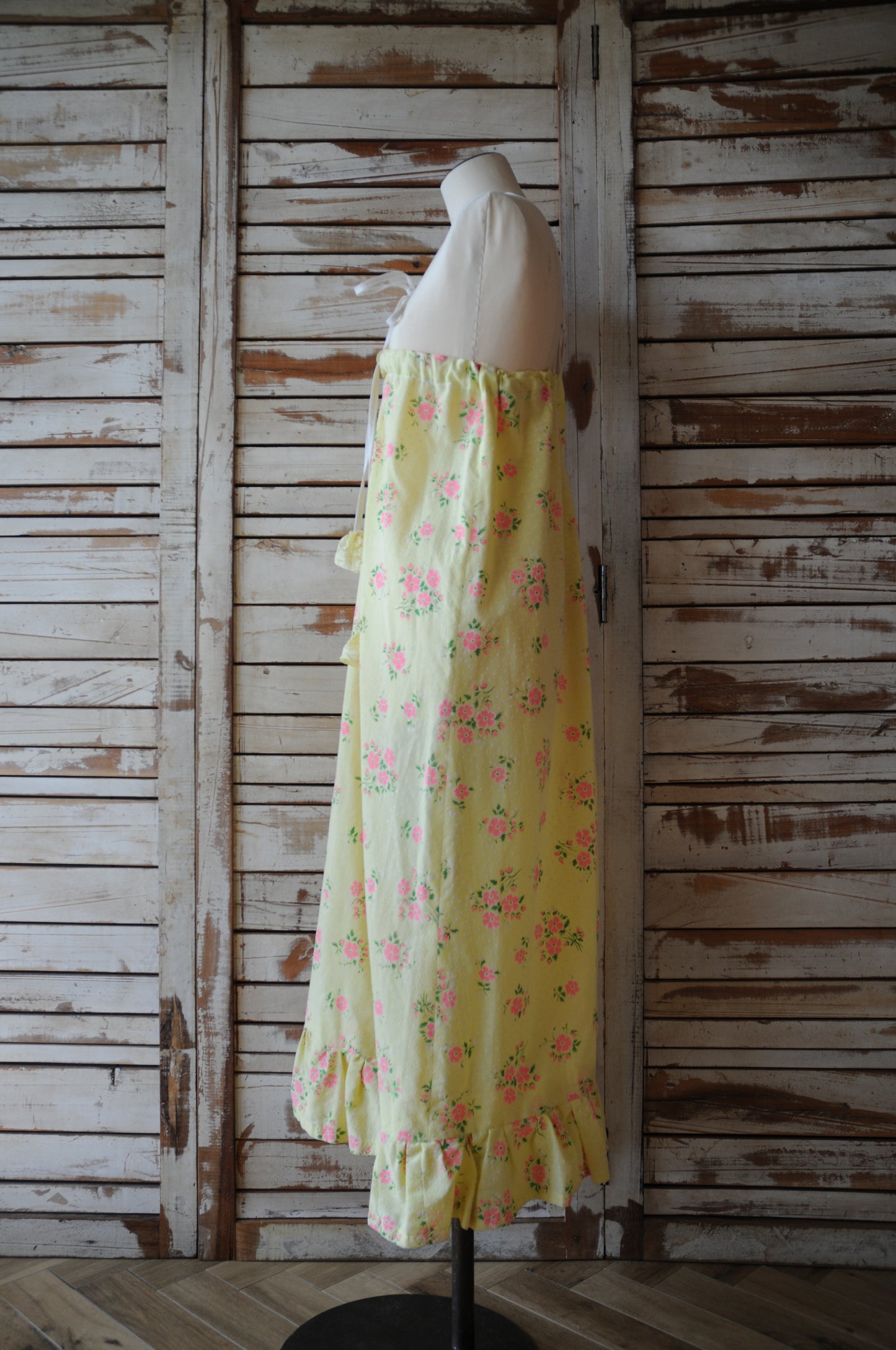 Flower pattern skirt/PONMOSIR