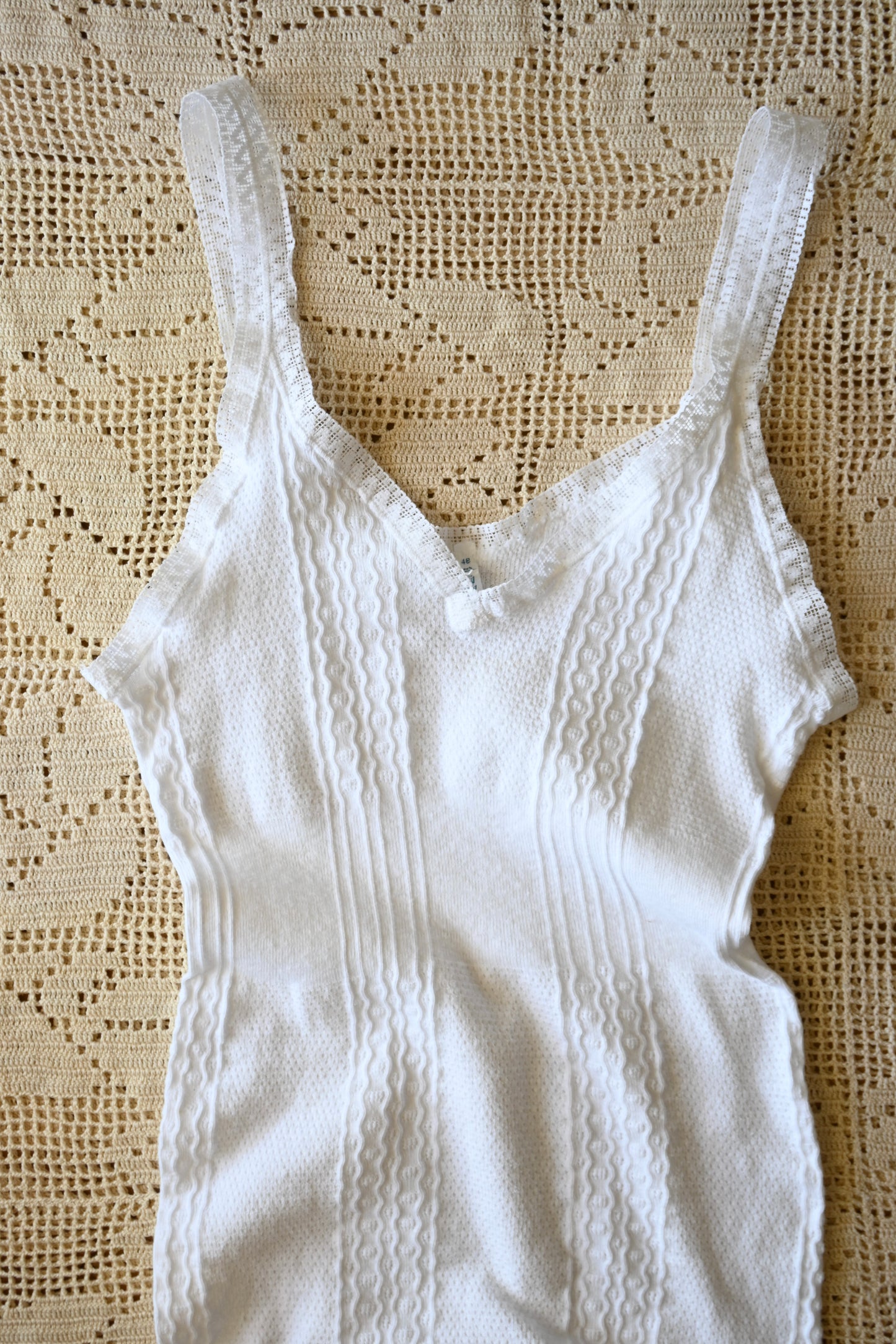EURO Cotton lace camisole