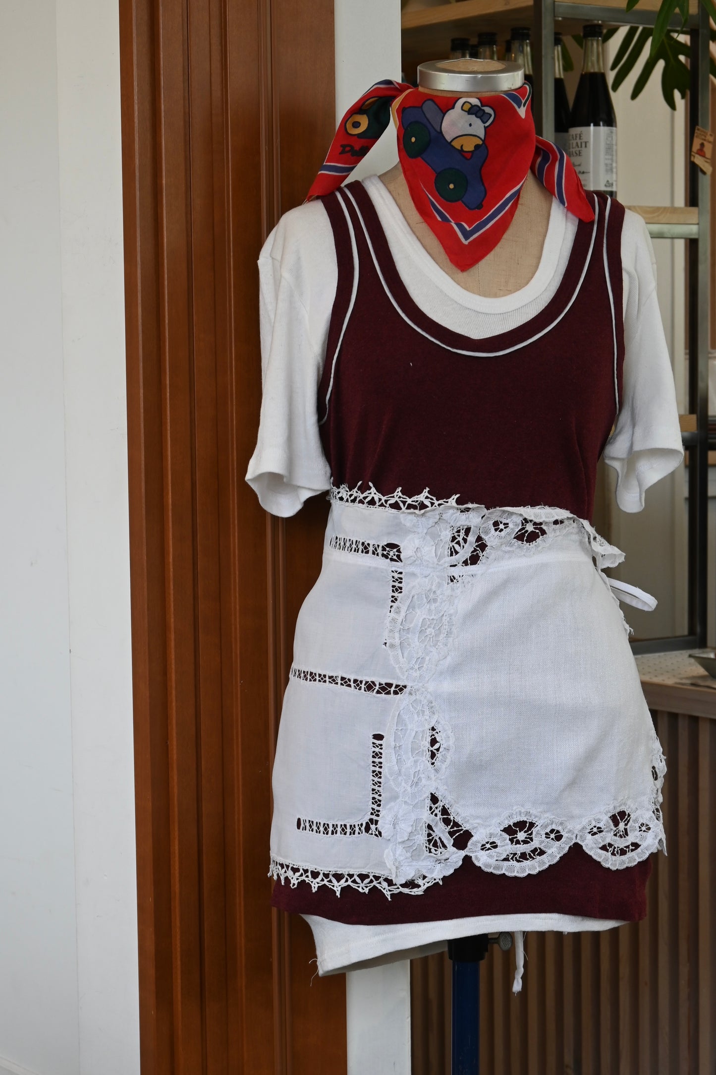 Cotton lace wrap/PONMOSIR