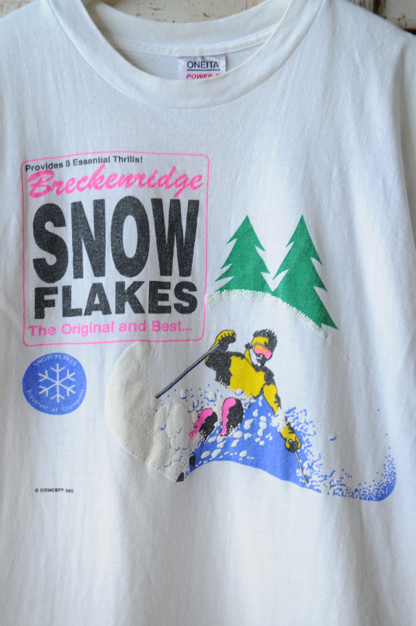 80's-90's Tee/SNOW FLAKES