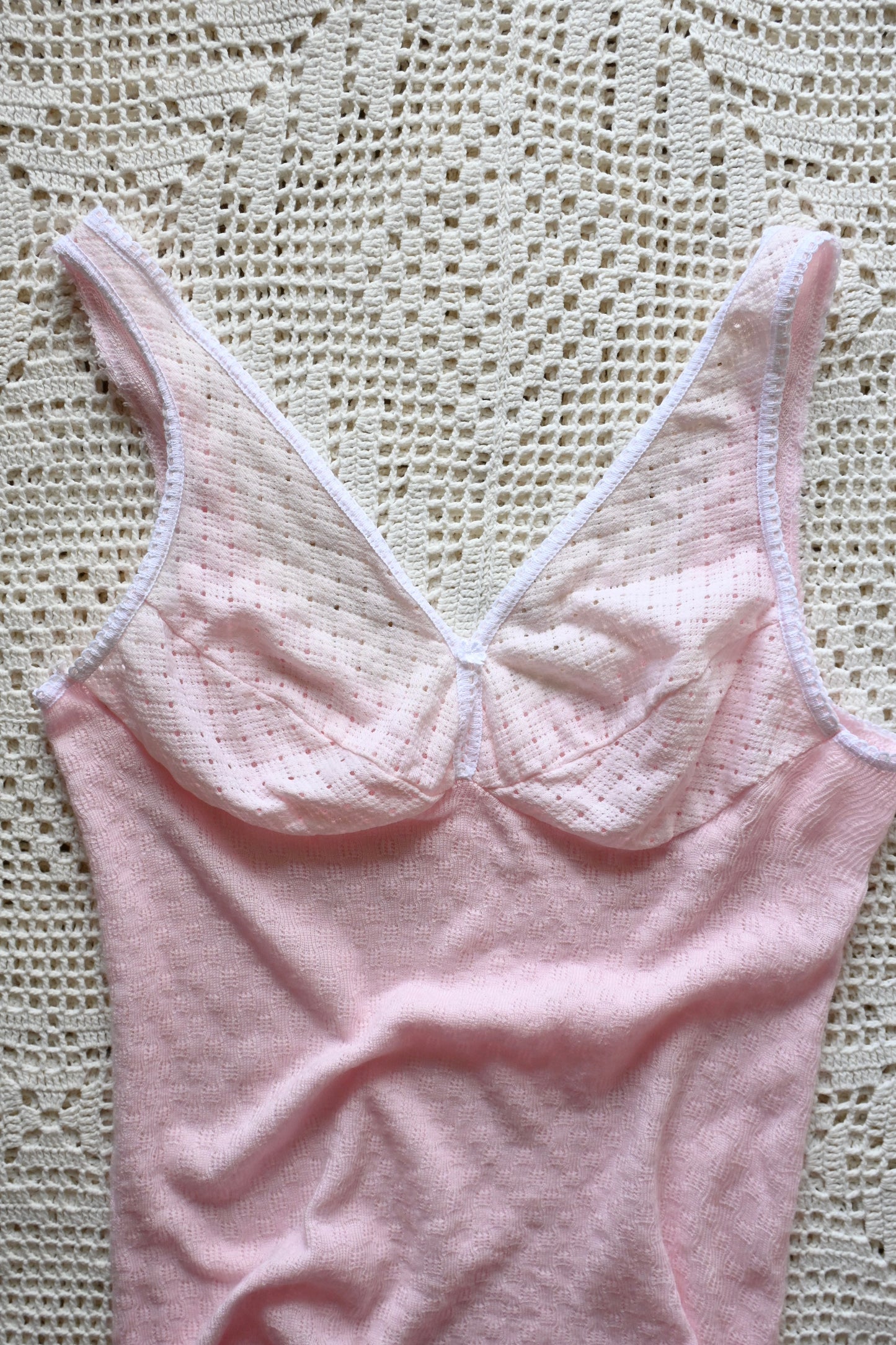 EURO Lace camisole/BABY PINK