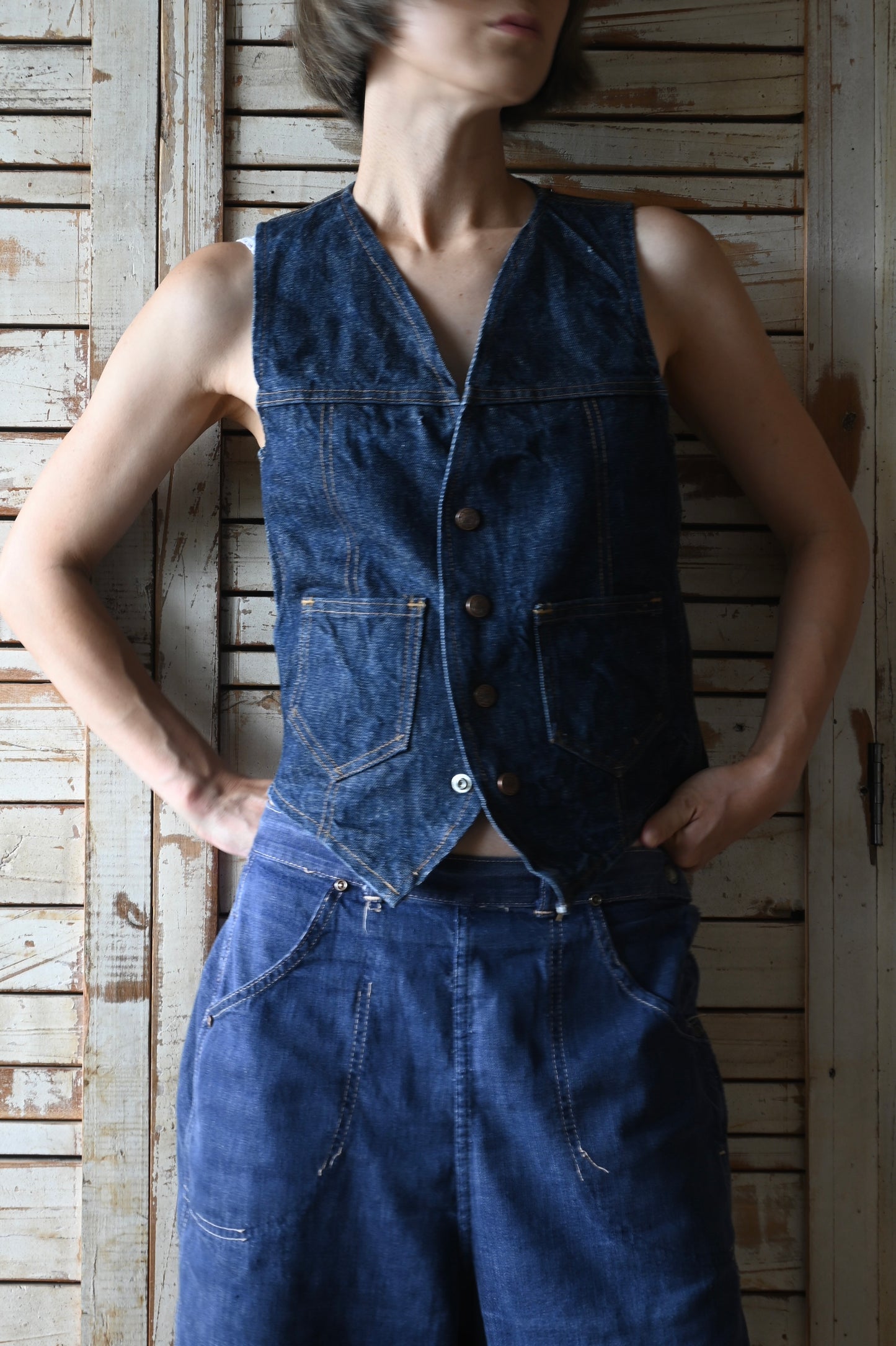 70's "CARTER'S" Denim Vest