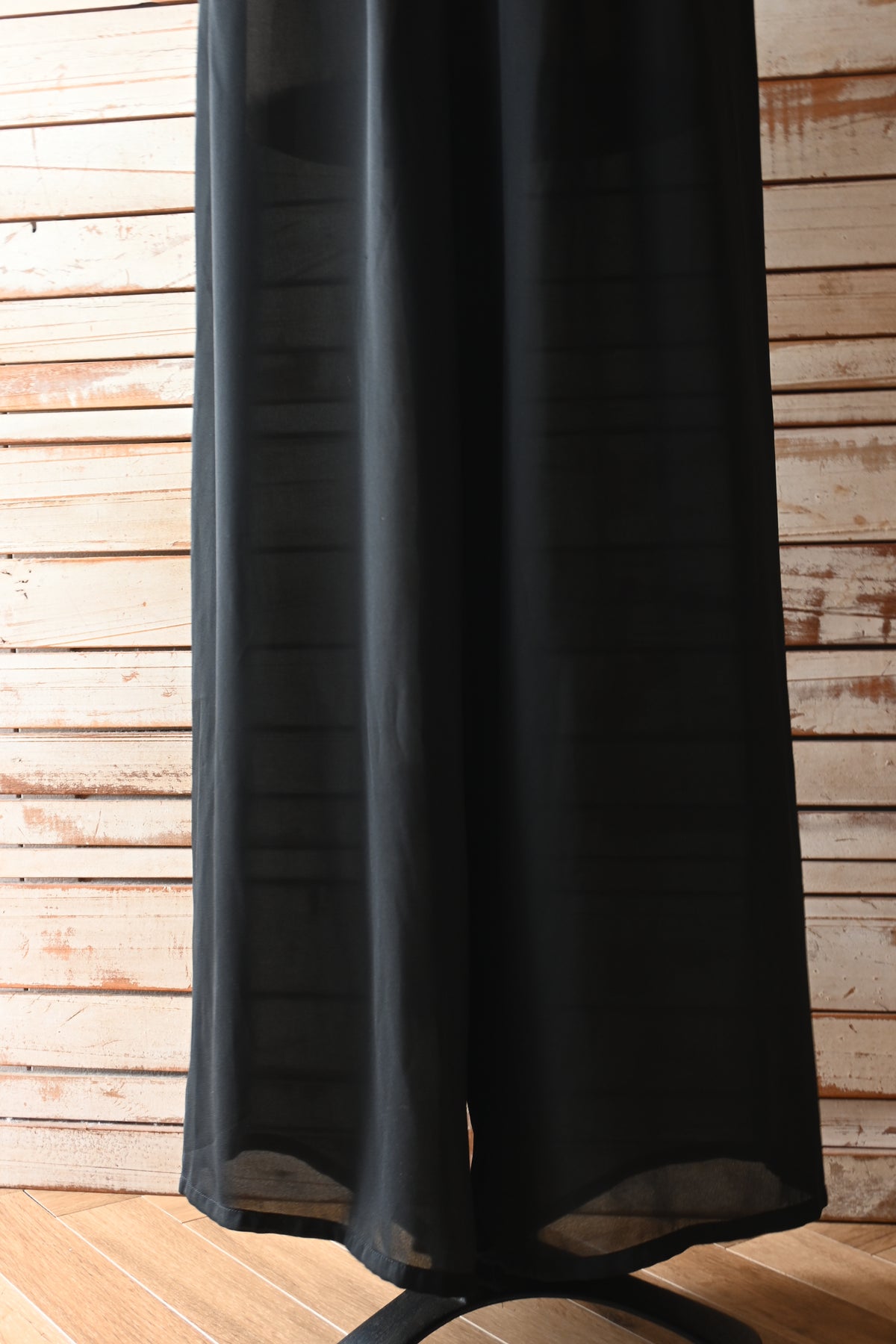 Sheer pants/BLACK