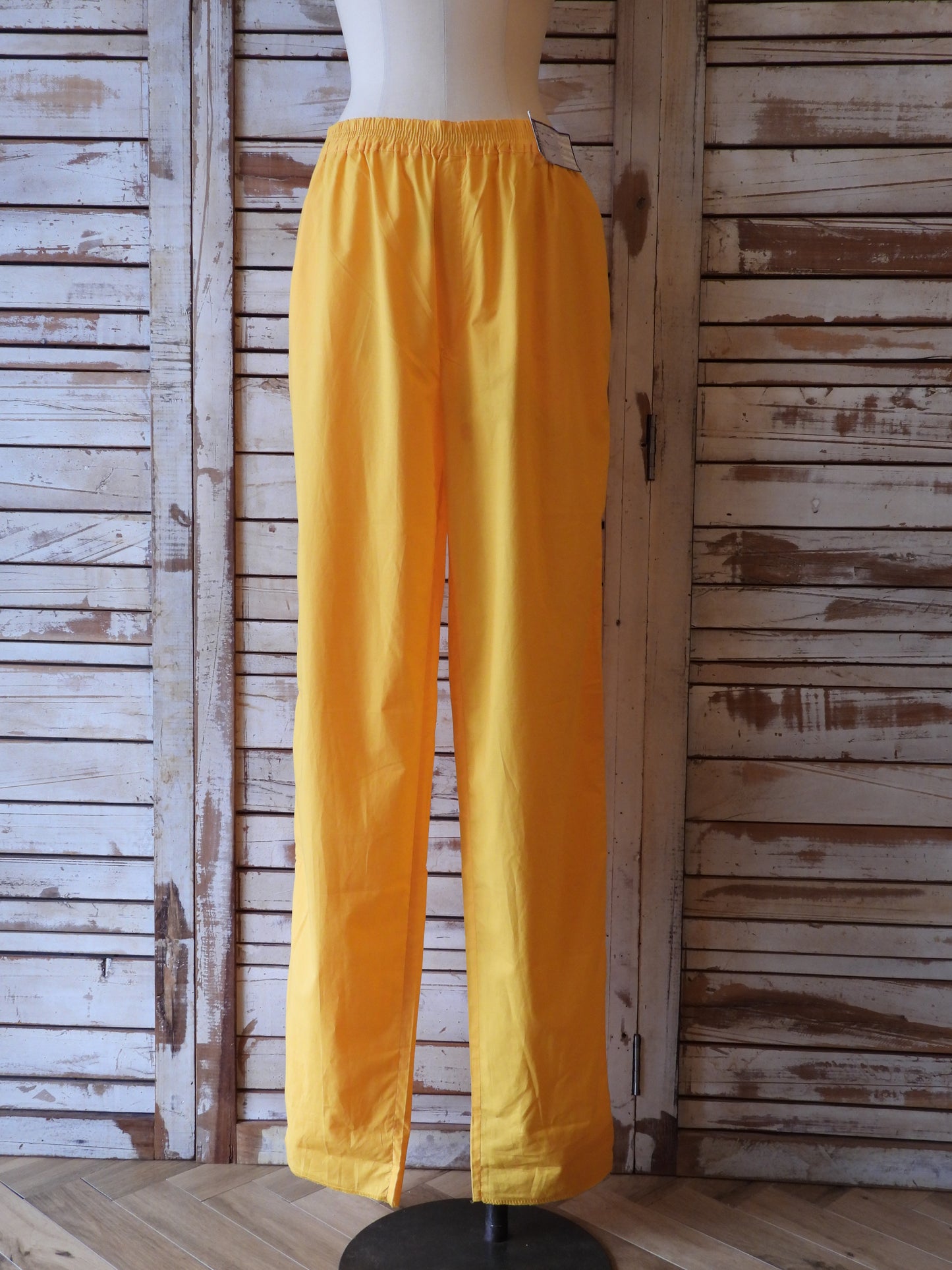 "DEADSTOCK" Cotton pants/MANDARINE