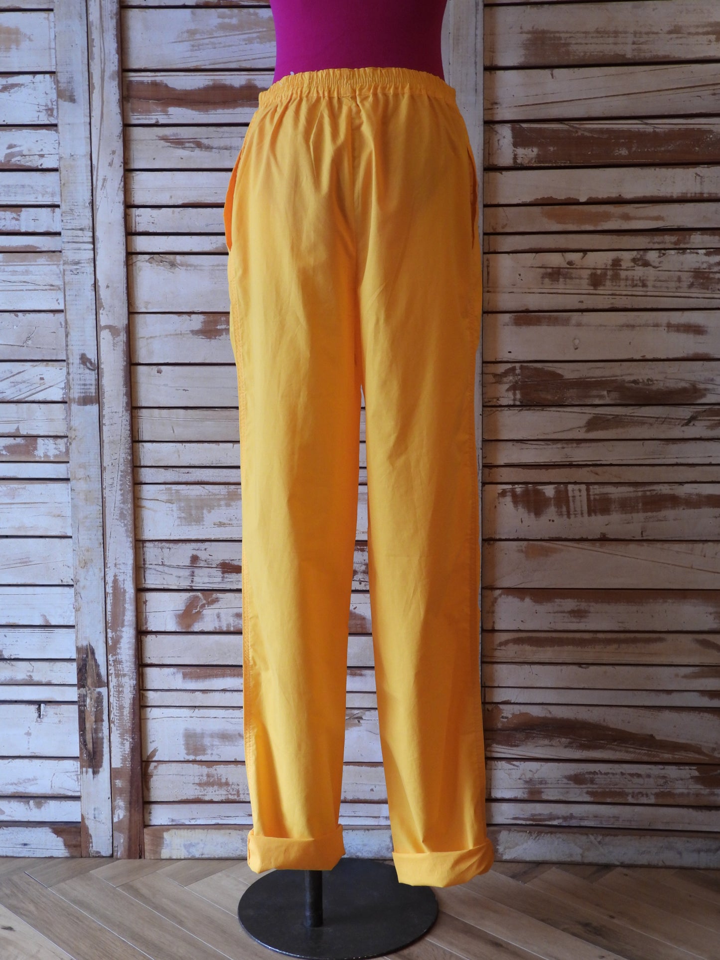 "DEADSTOCK" Cotton pants/MANDARINE