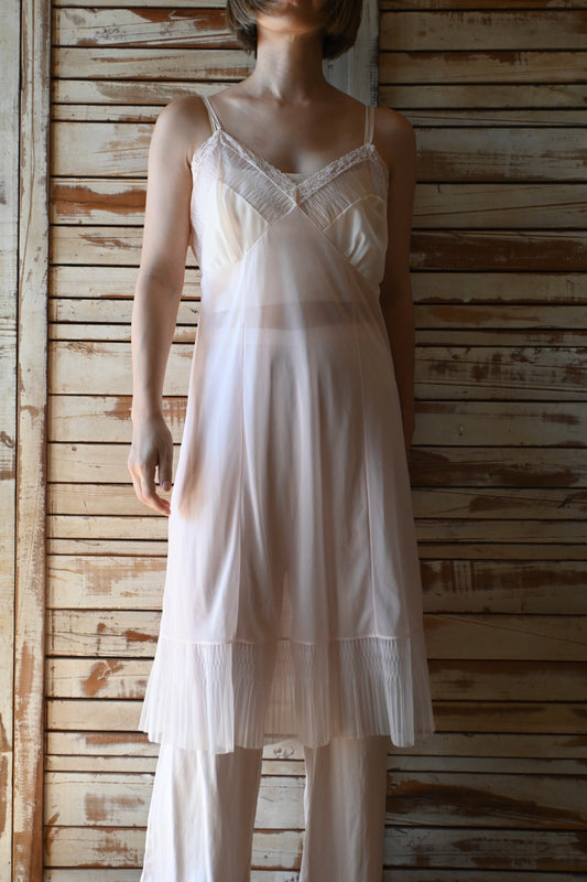 Sheer slip dress/PINK