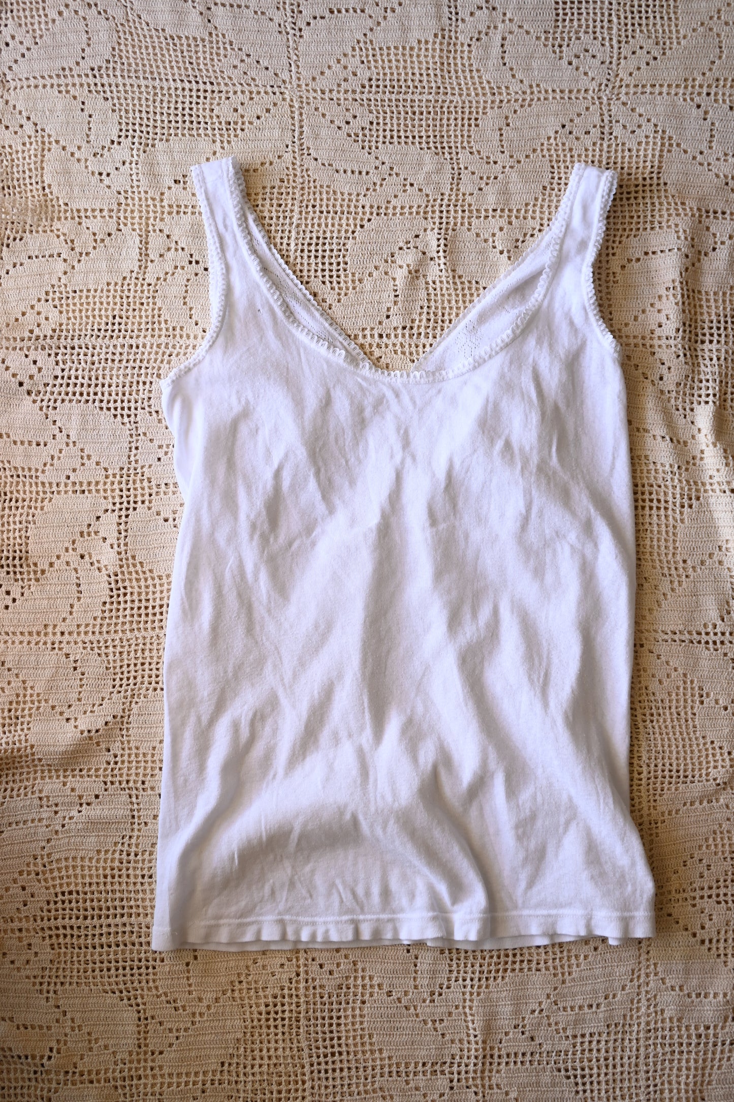 EURO Cotton lace camisole
