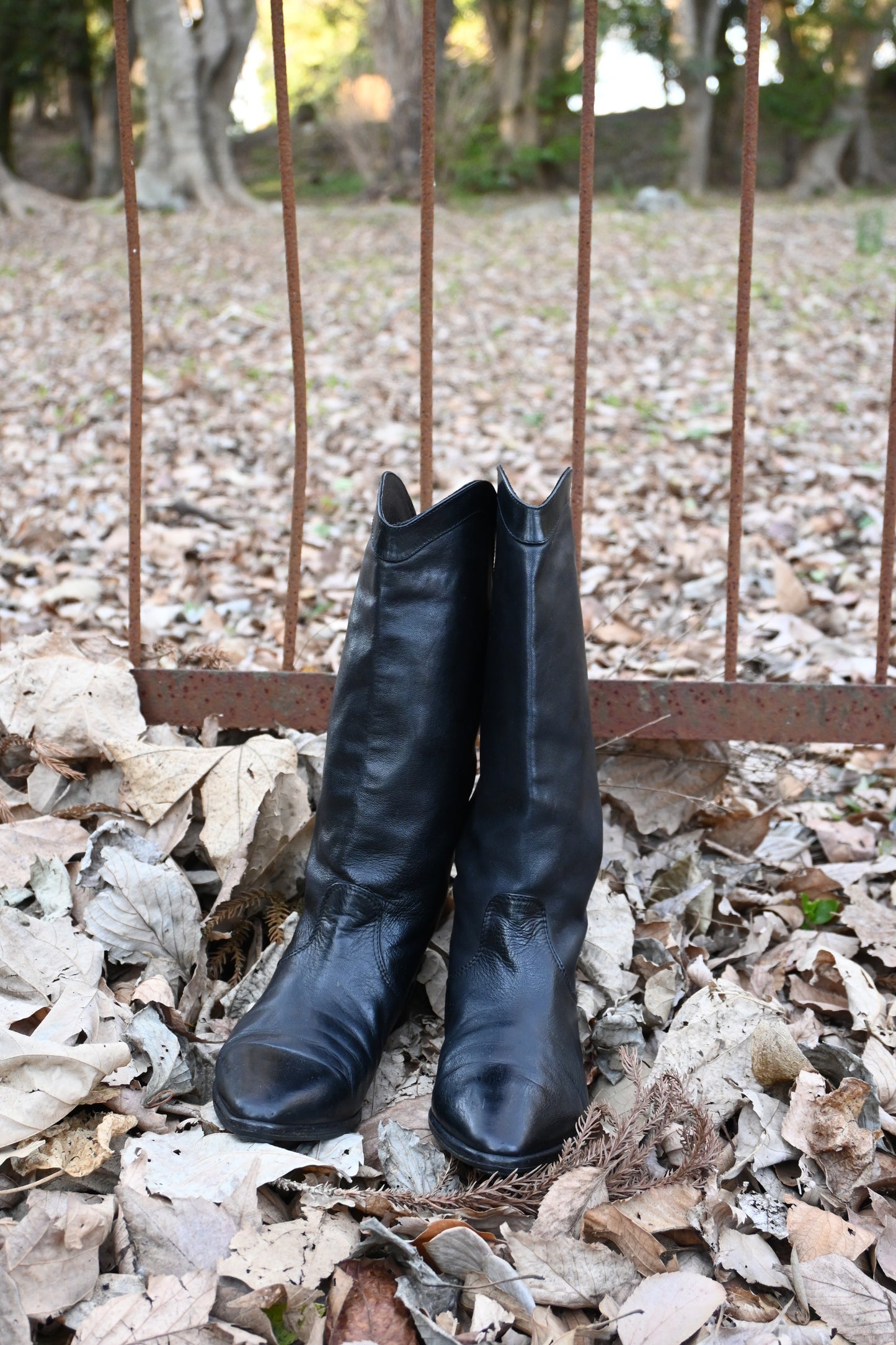 Western boots/BLACK