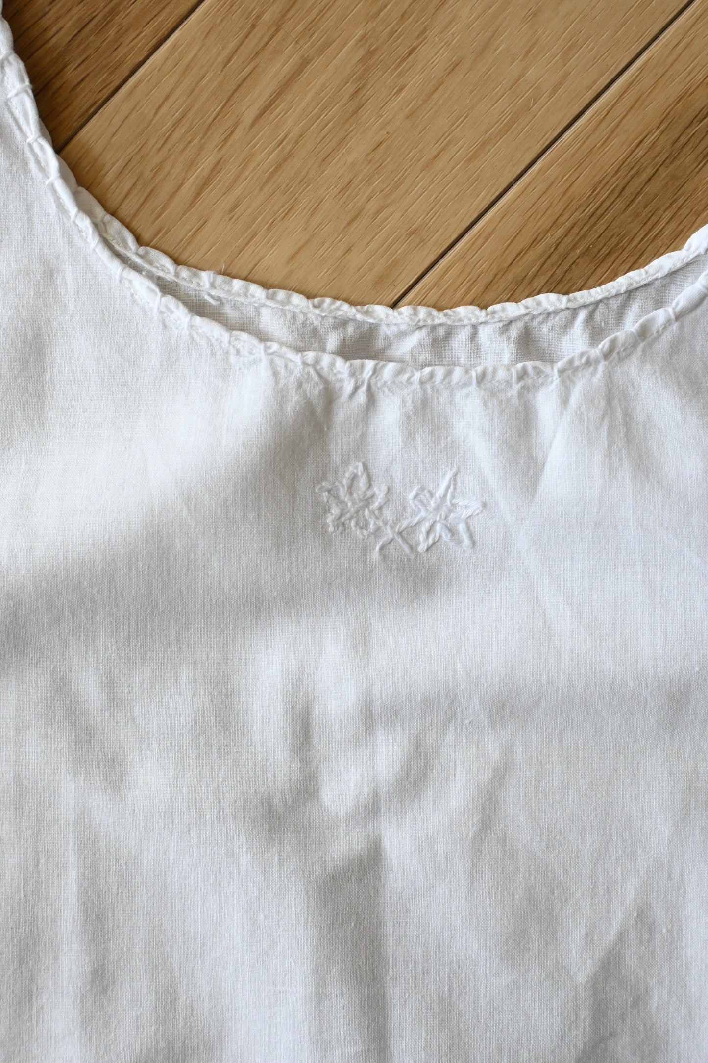 N/S Cotton top/WHITE