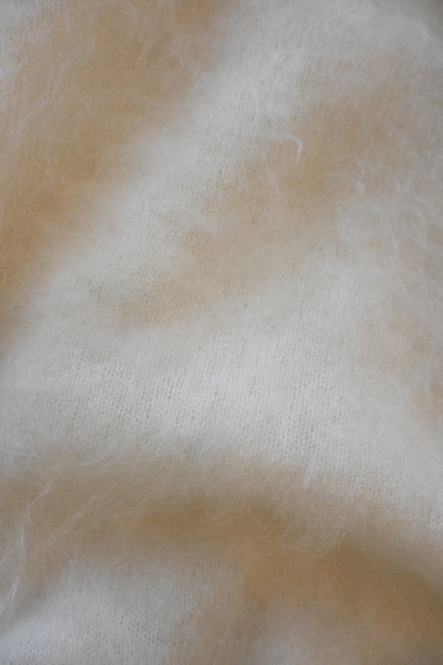 "J.CREW" Cashmere knit sweater/WHITE
