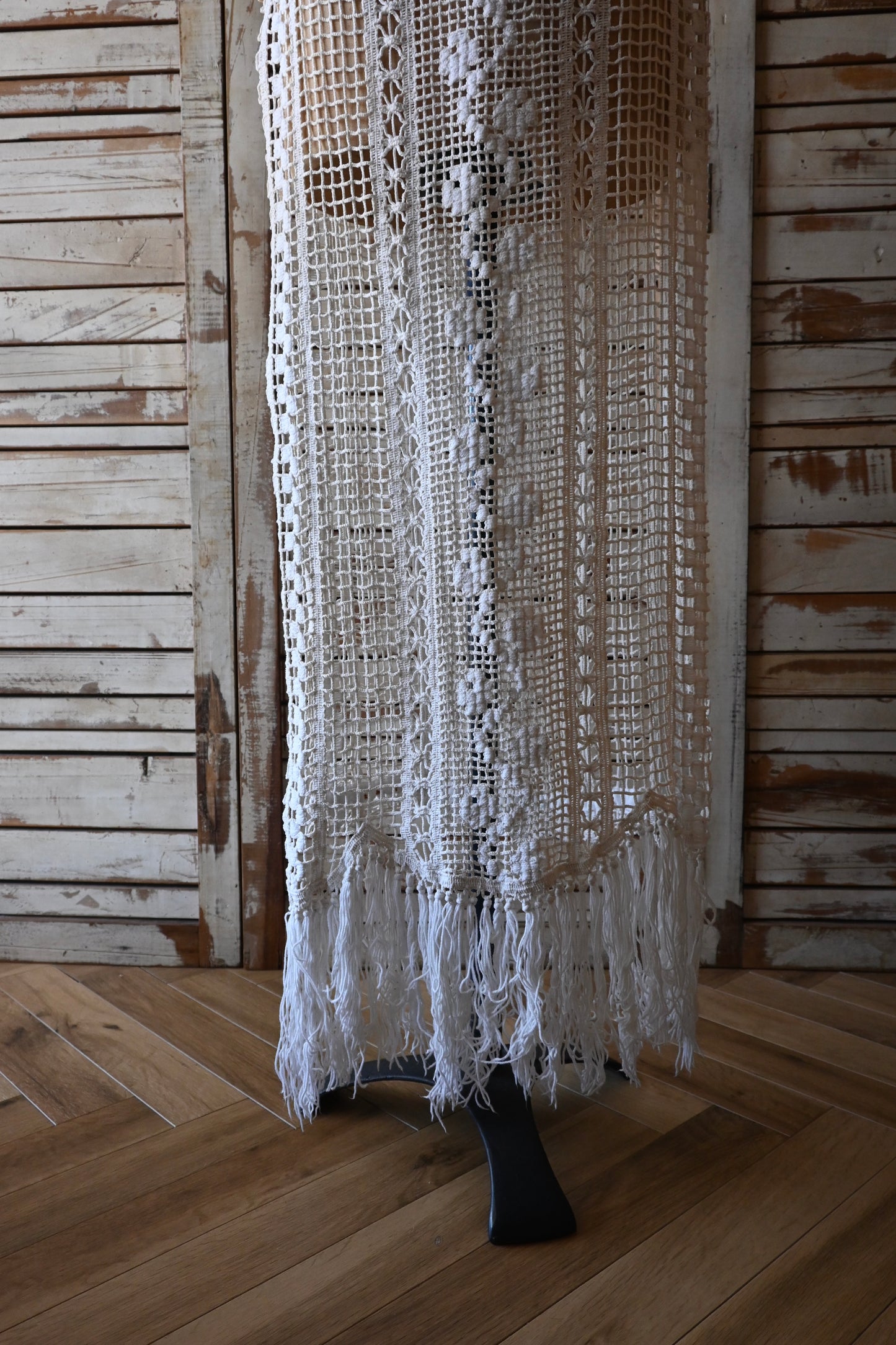Crochet lace wrap/PONMOSIR