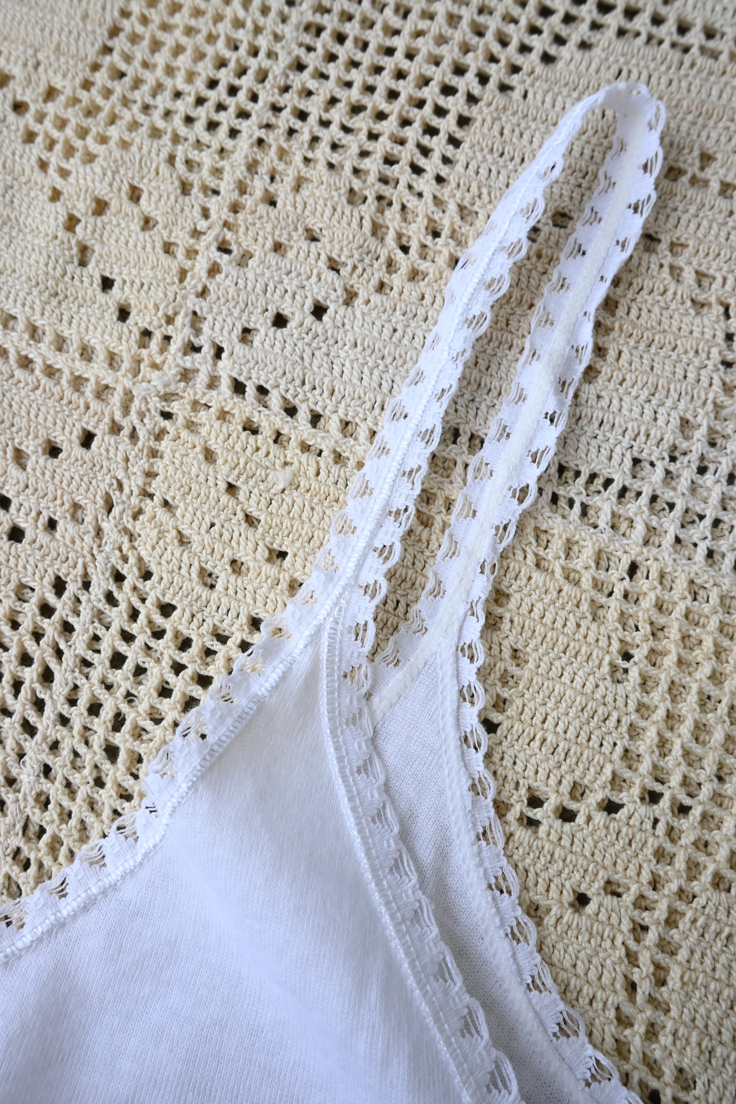 EURO Cotton lace camisole