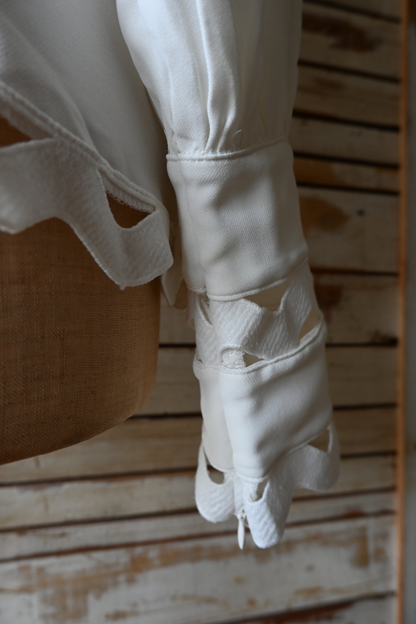 Design blouse/WHITE