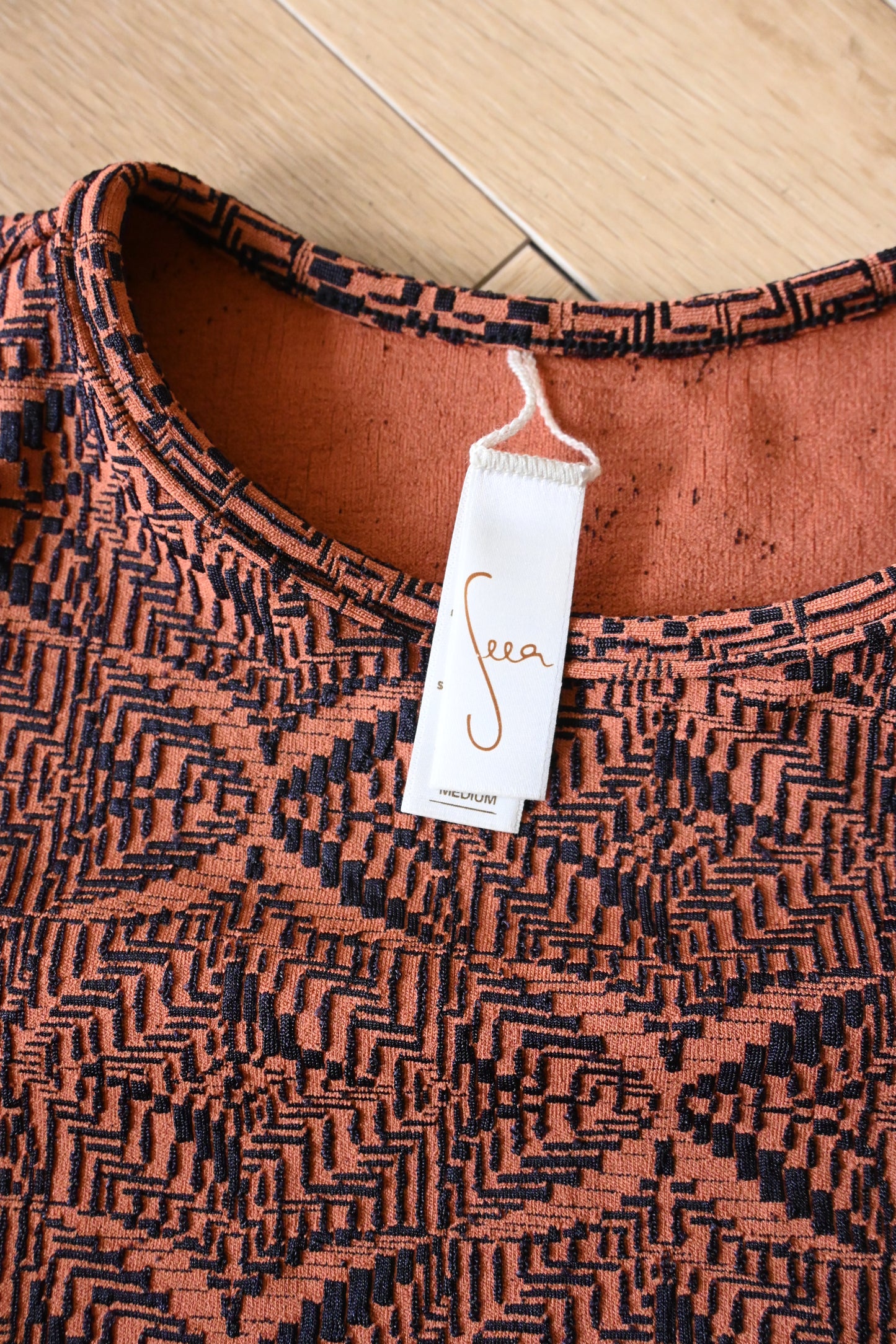 SEEA/Palomar Crop Top Rashguard/Bordeen
