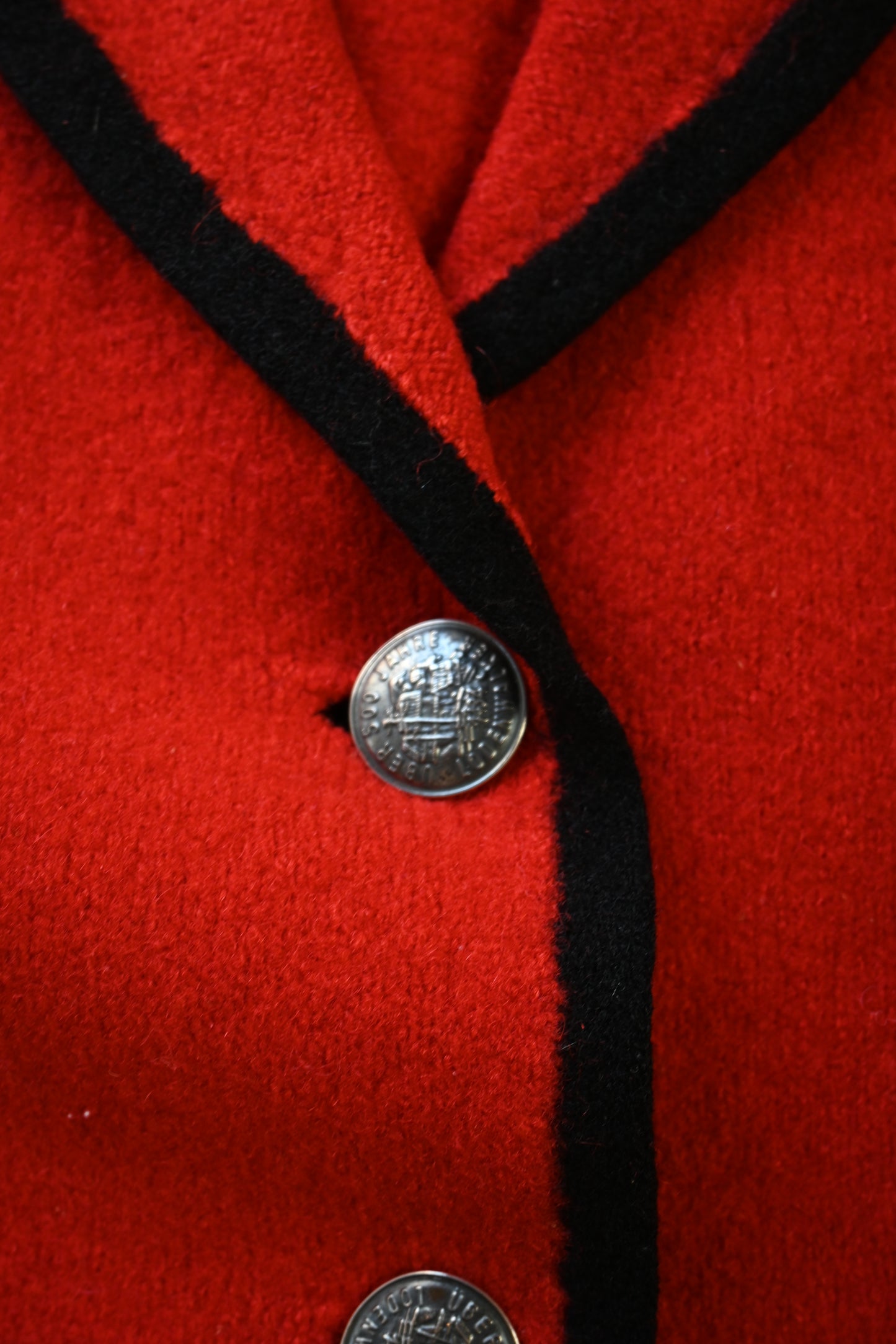 60's-70's "Orig Dachstein"Wool jacket/RED