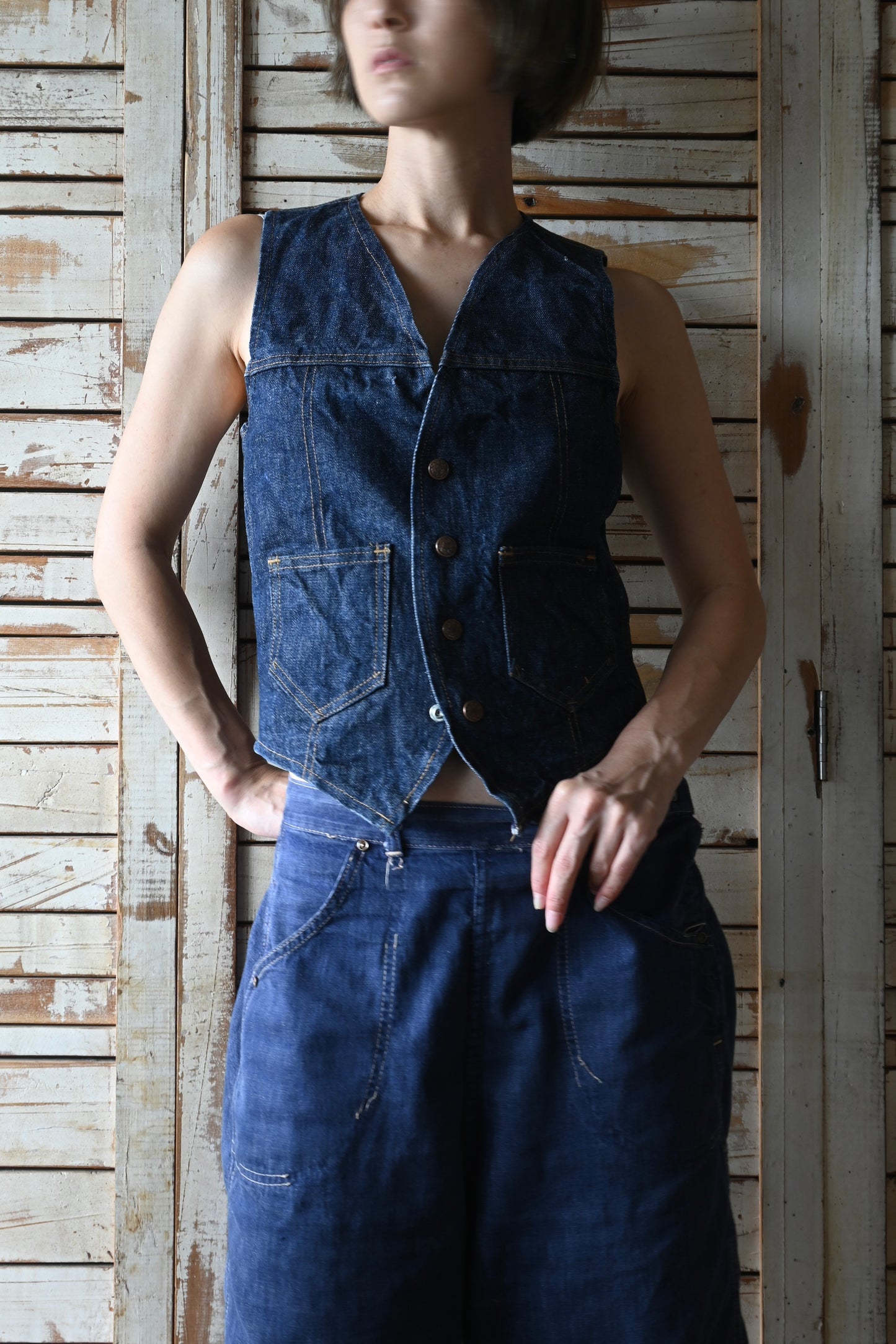 70's "CARTER'S" Denim Vest