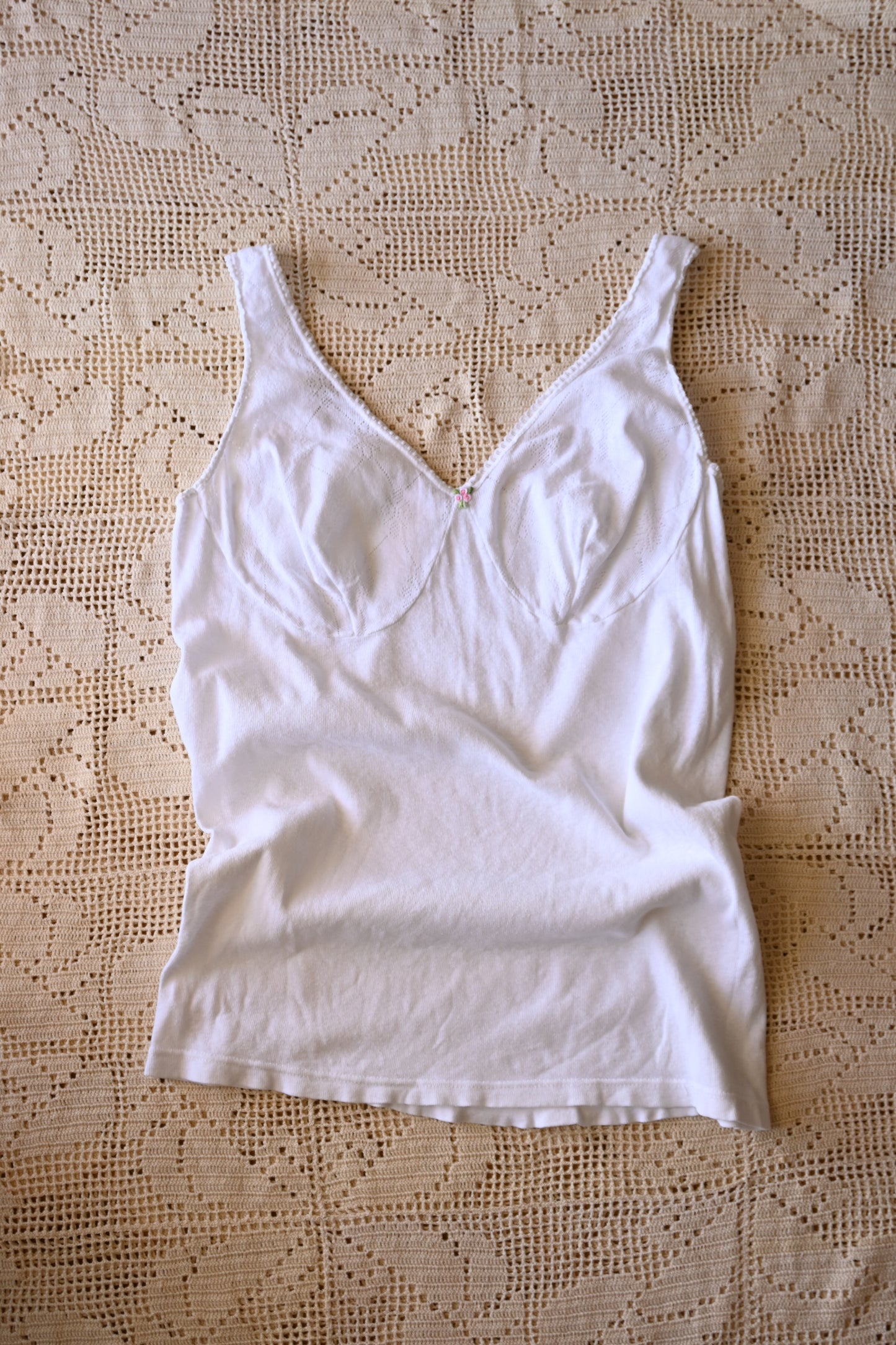 EURO Cotton lace camisole