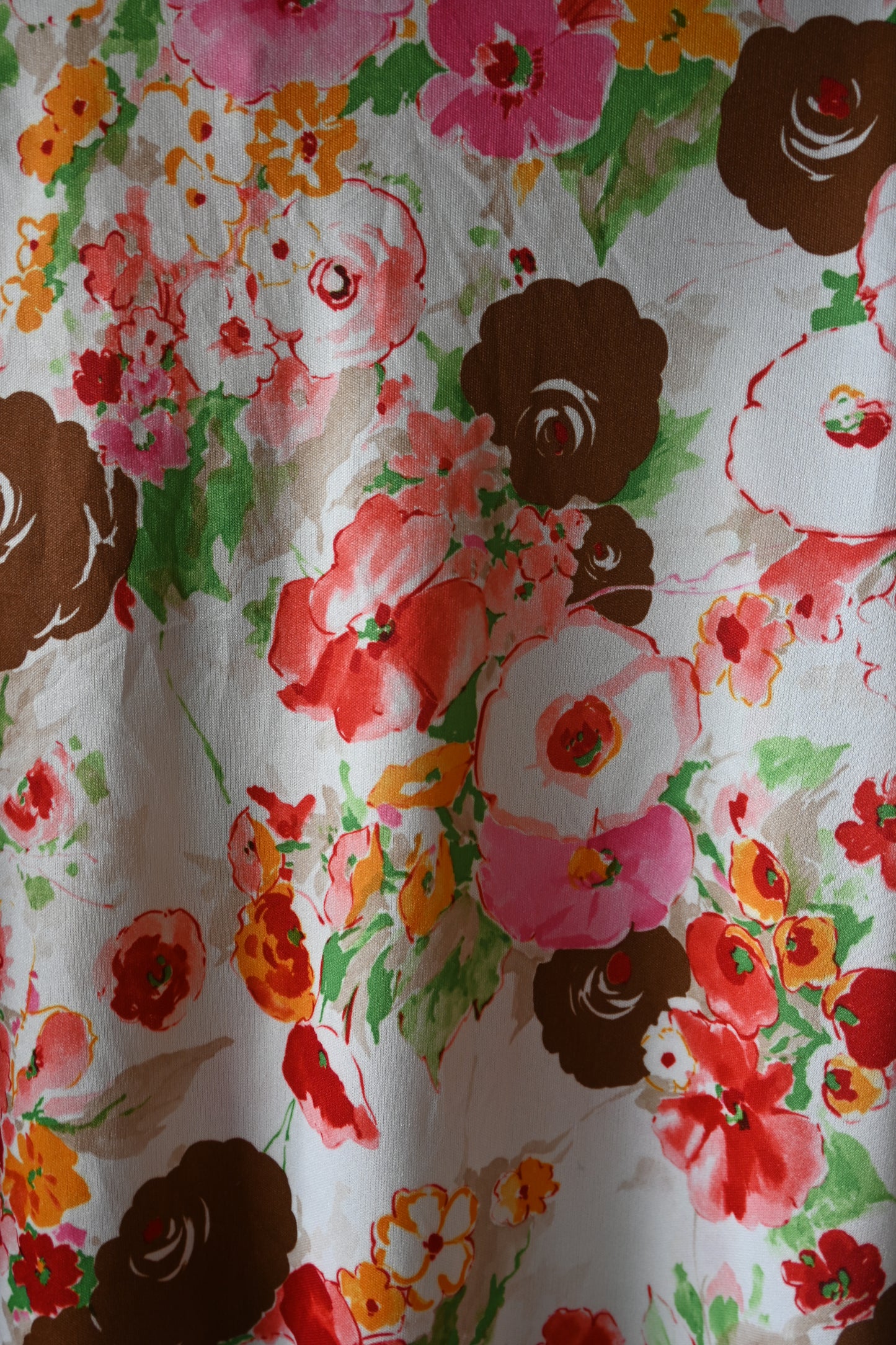 70's Flower pattern Shirt