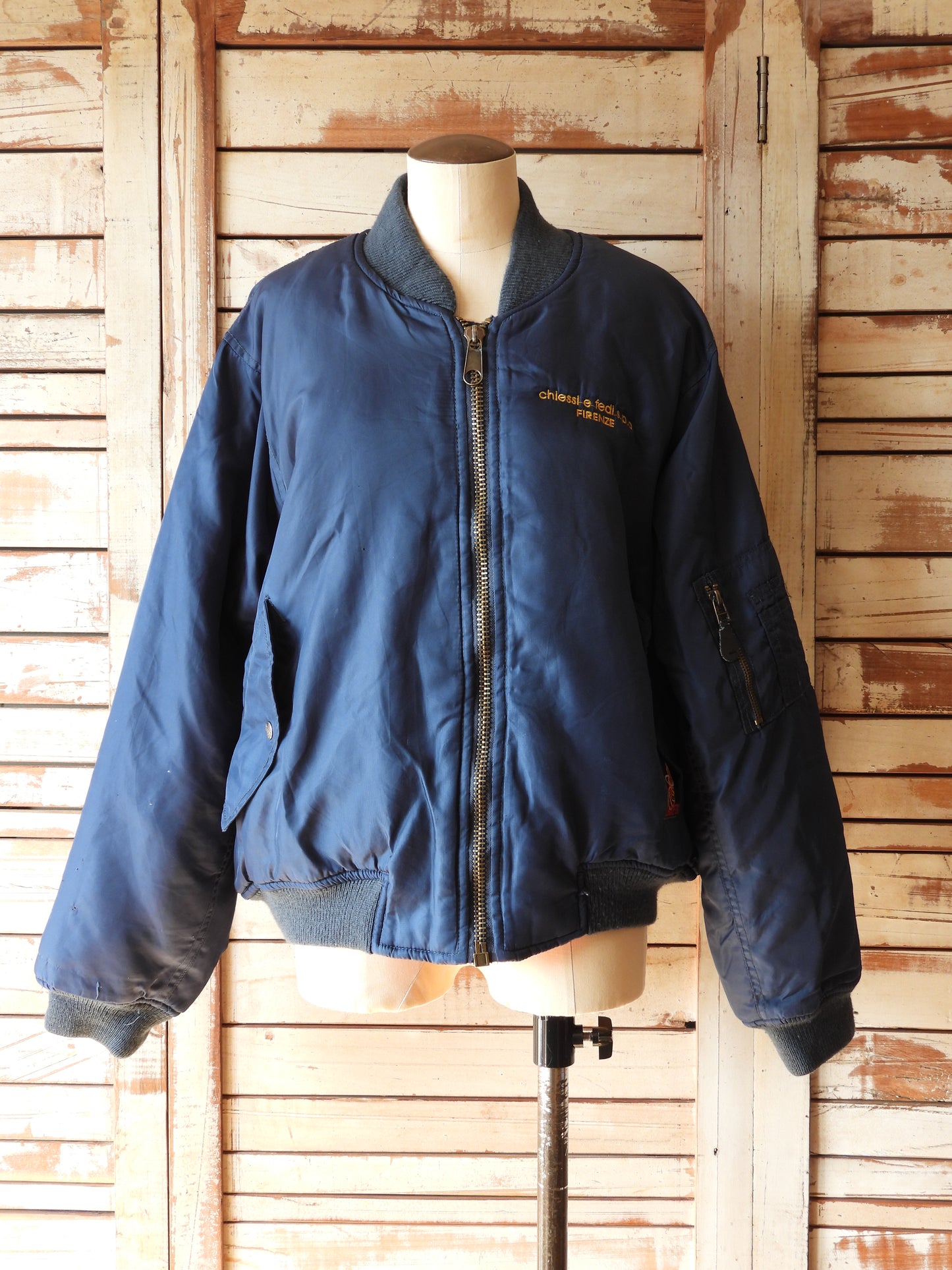 French work blouson/NAVY