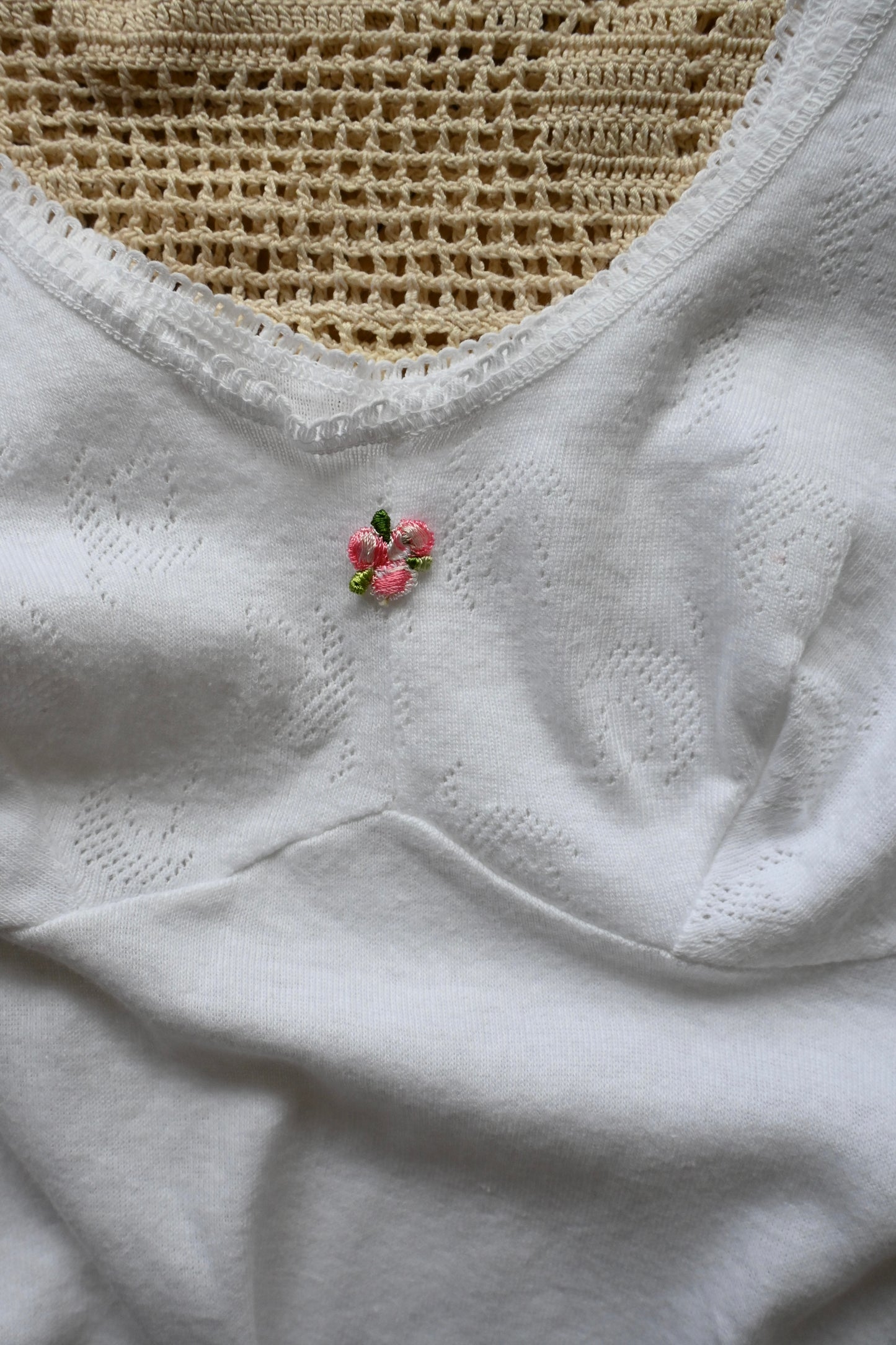 EURO Cotton lace camisole