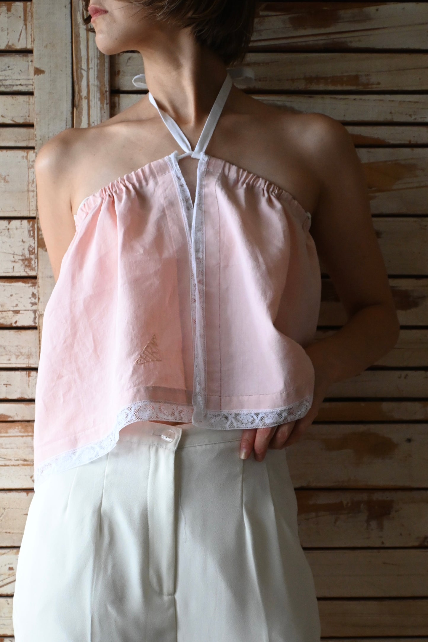Cotton lace wrap/PONMOSIR