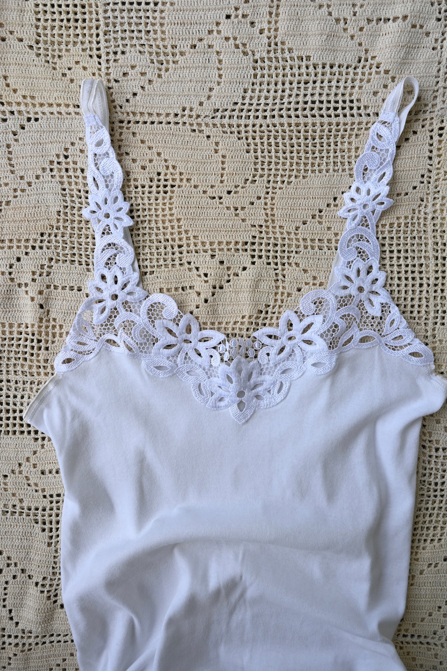 EURO Cotton lace camisole