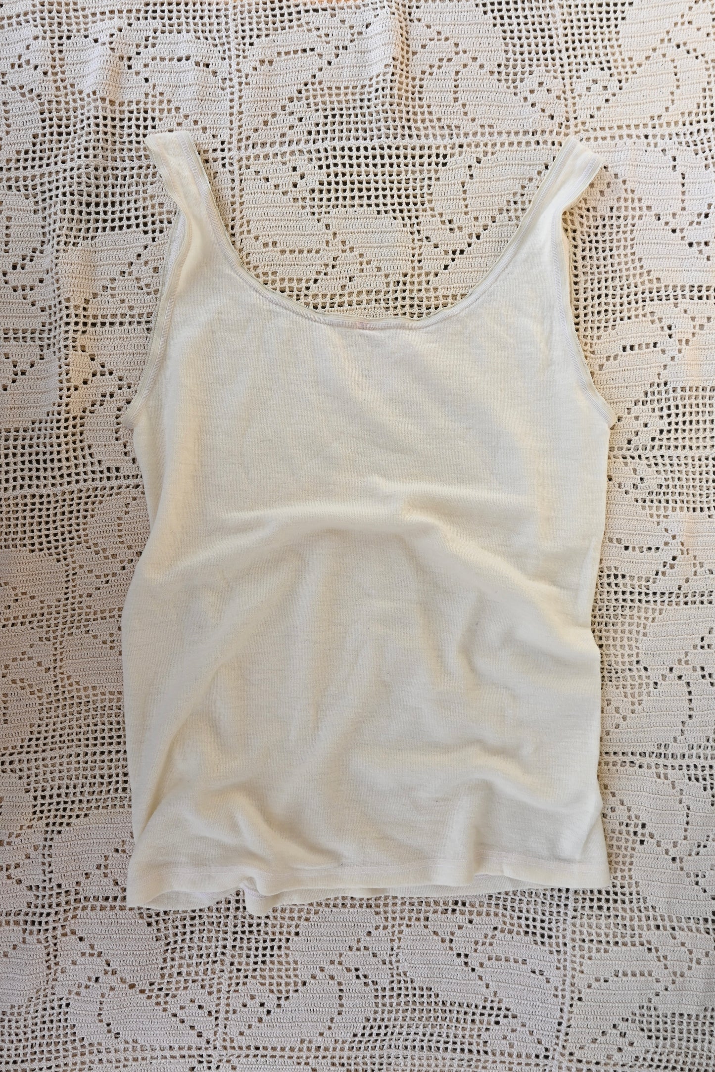 EURO Underwear knit top/IVORY