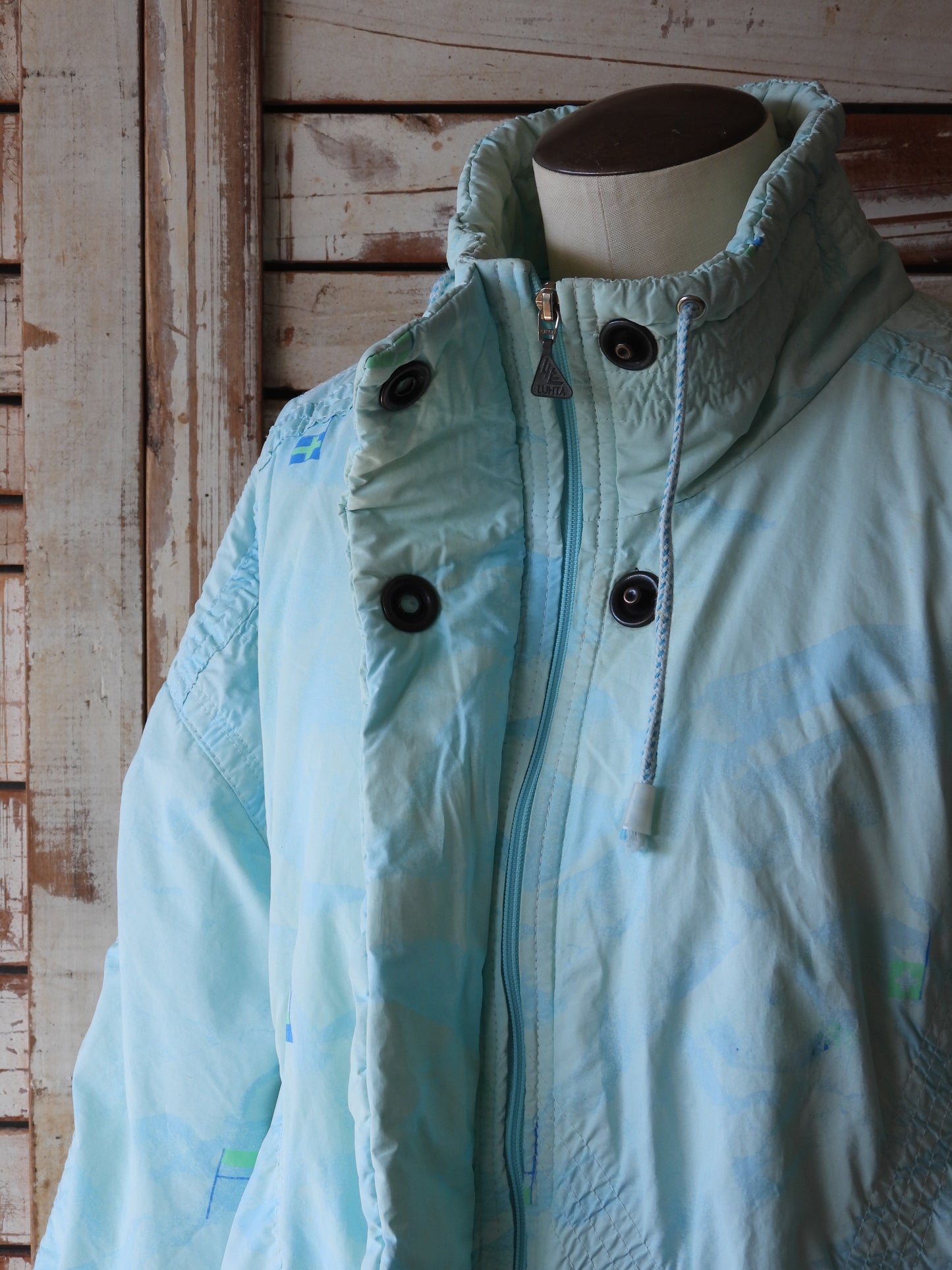 Vintage Luhta Ski Jacket/L.BLUE