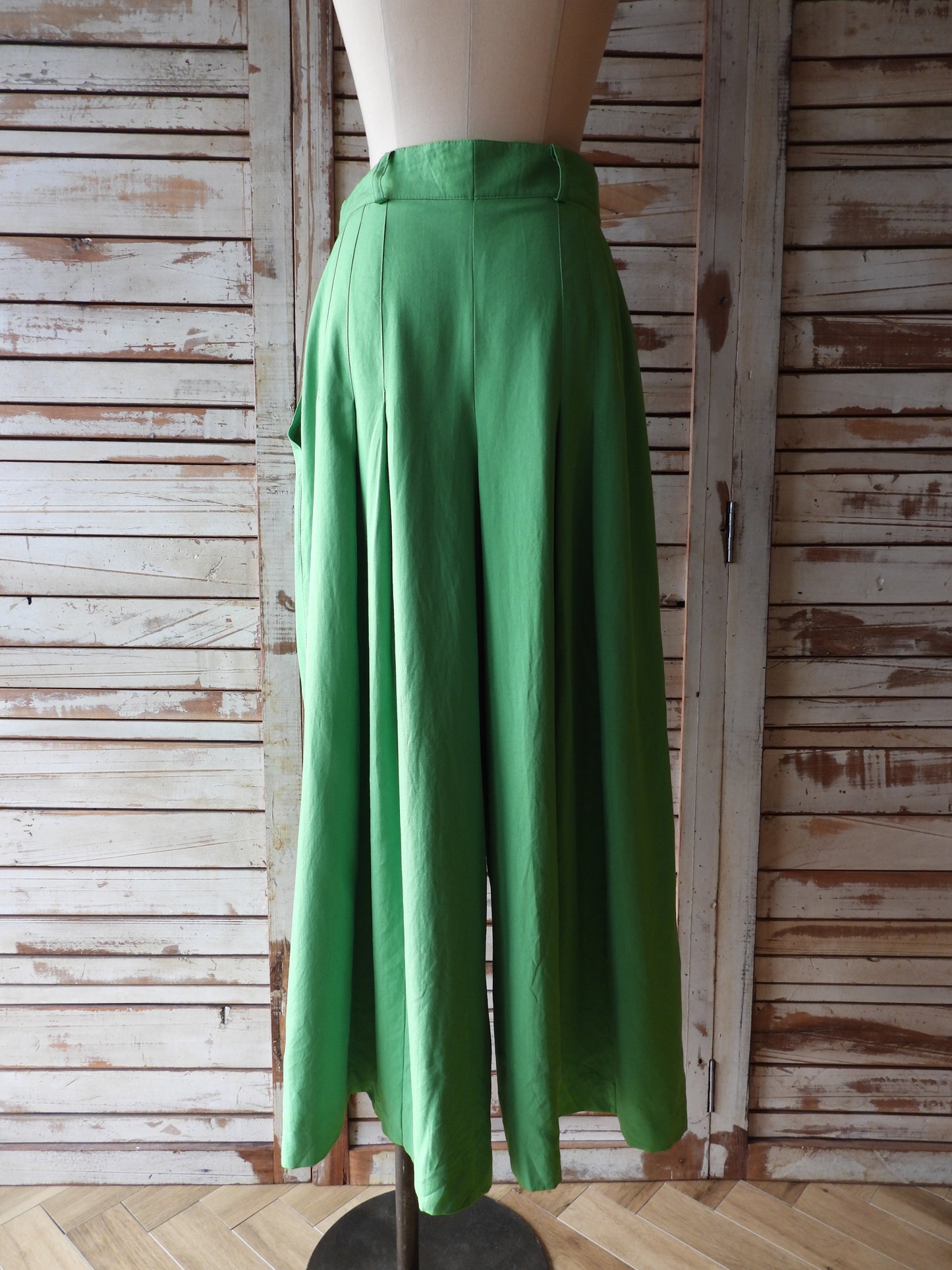 80's ESCADA Pants/GREEN