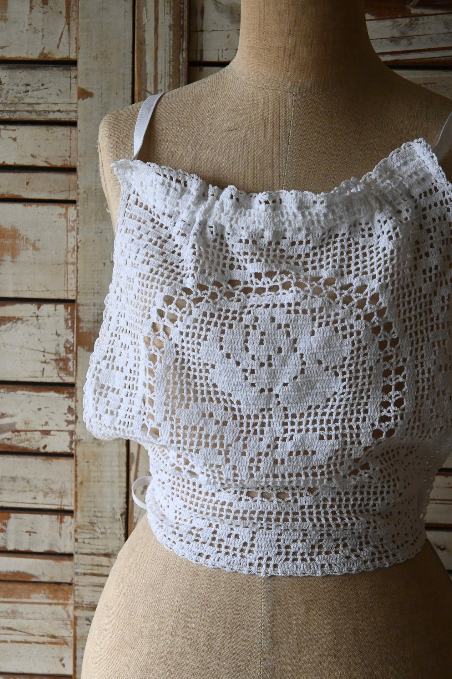 Crochet lace tops/PONMOSIR