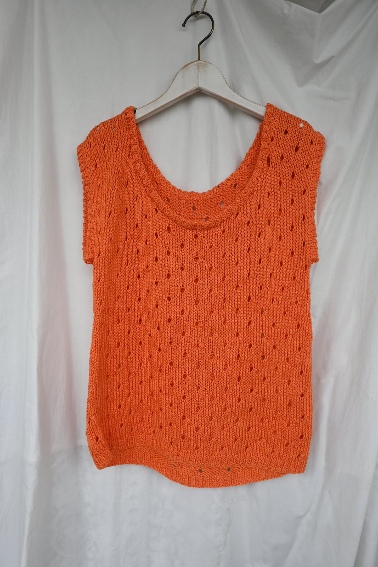EURO Eyelet knit/ORANGE