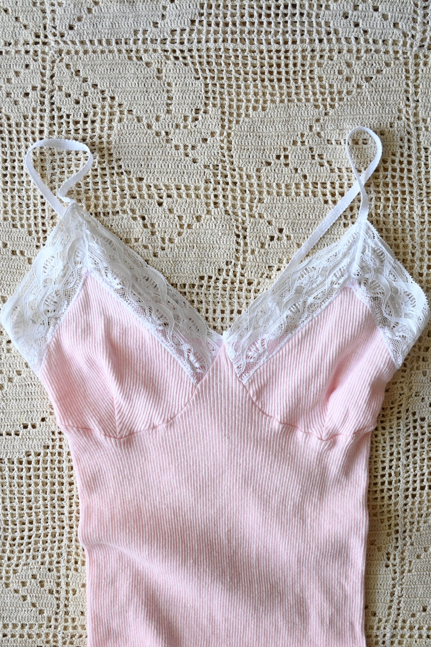 EURO Cotton lace camisoleb