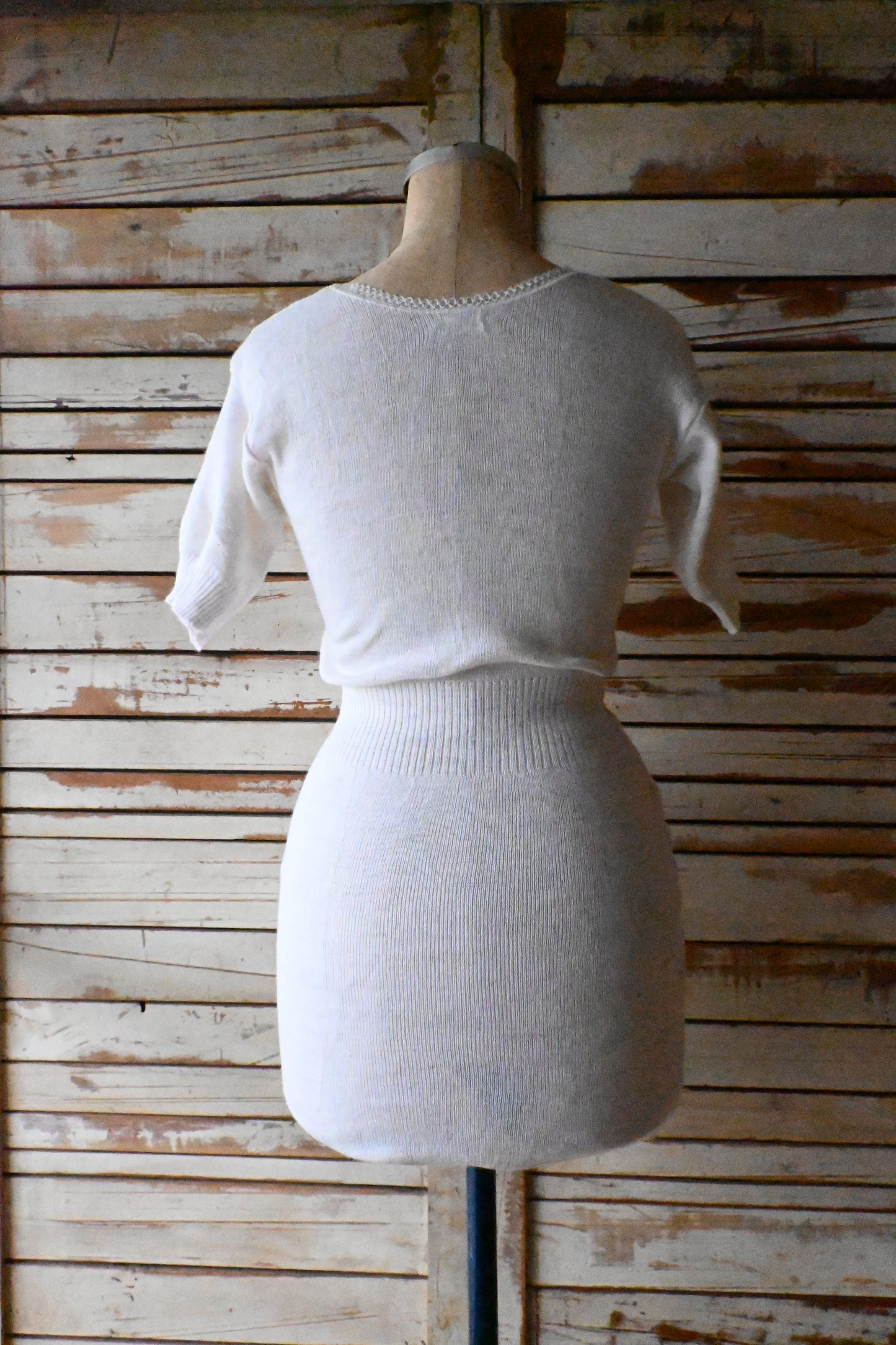 DEADSTOCK Wool underwear /IVORY