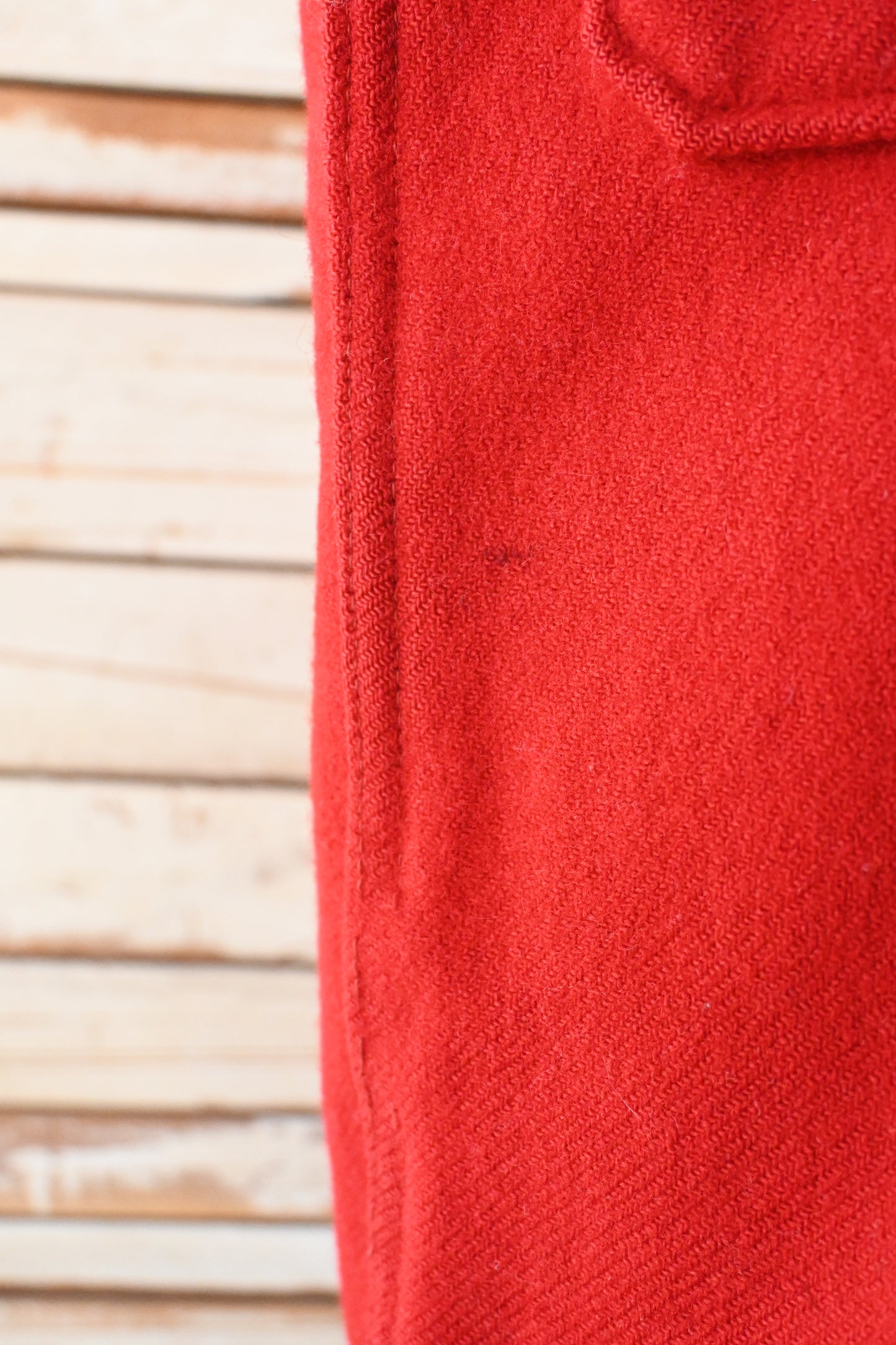 50's-60's BOY SCOUTS OF AMERICA wool shirt/RED