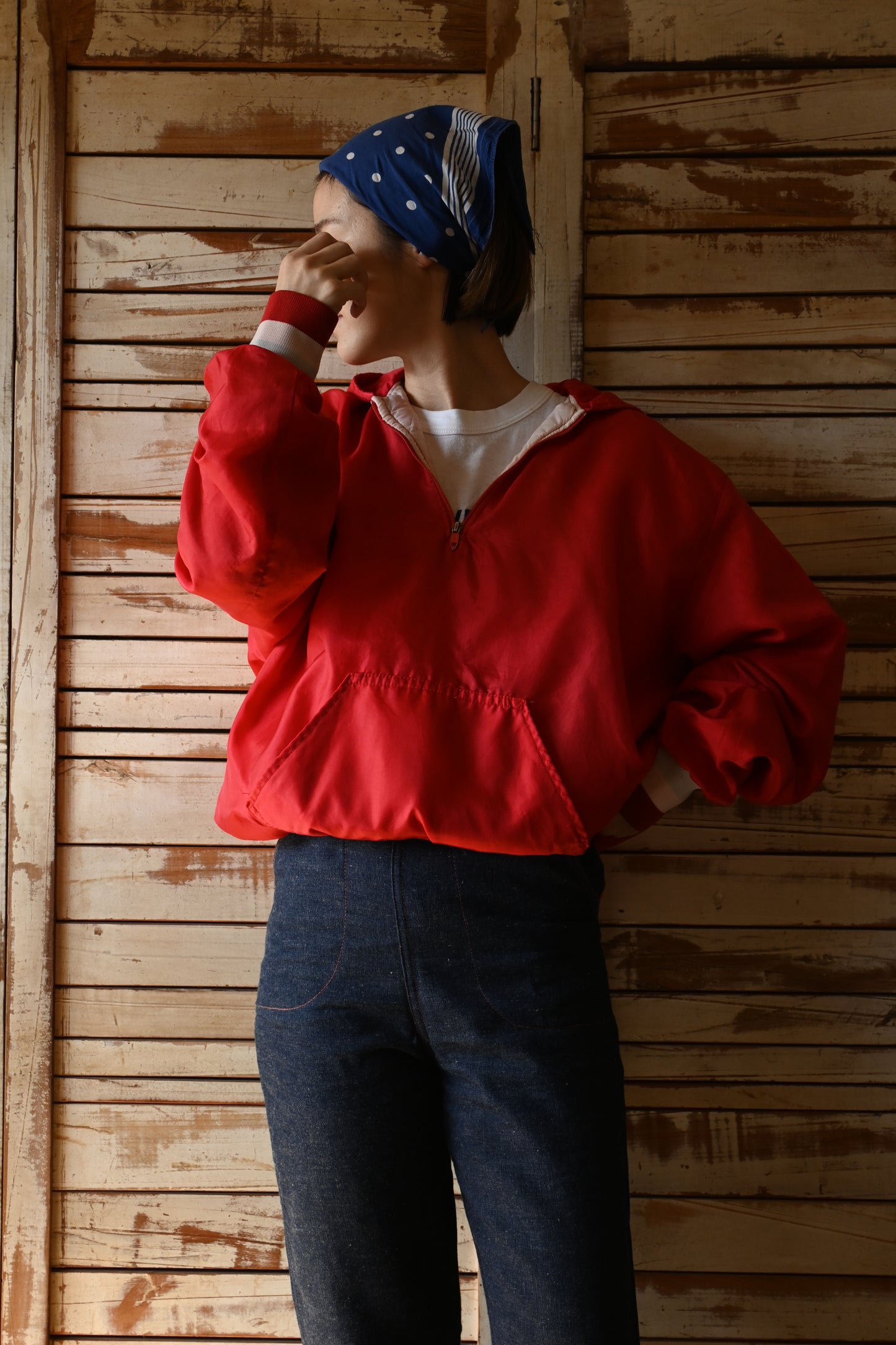 70's Blouson/RED