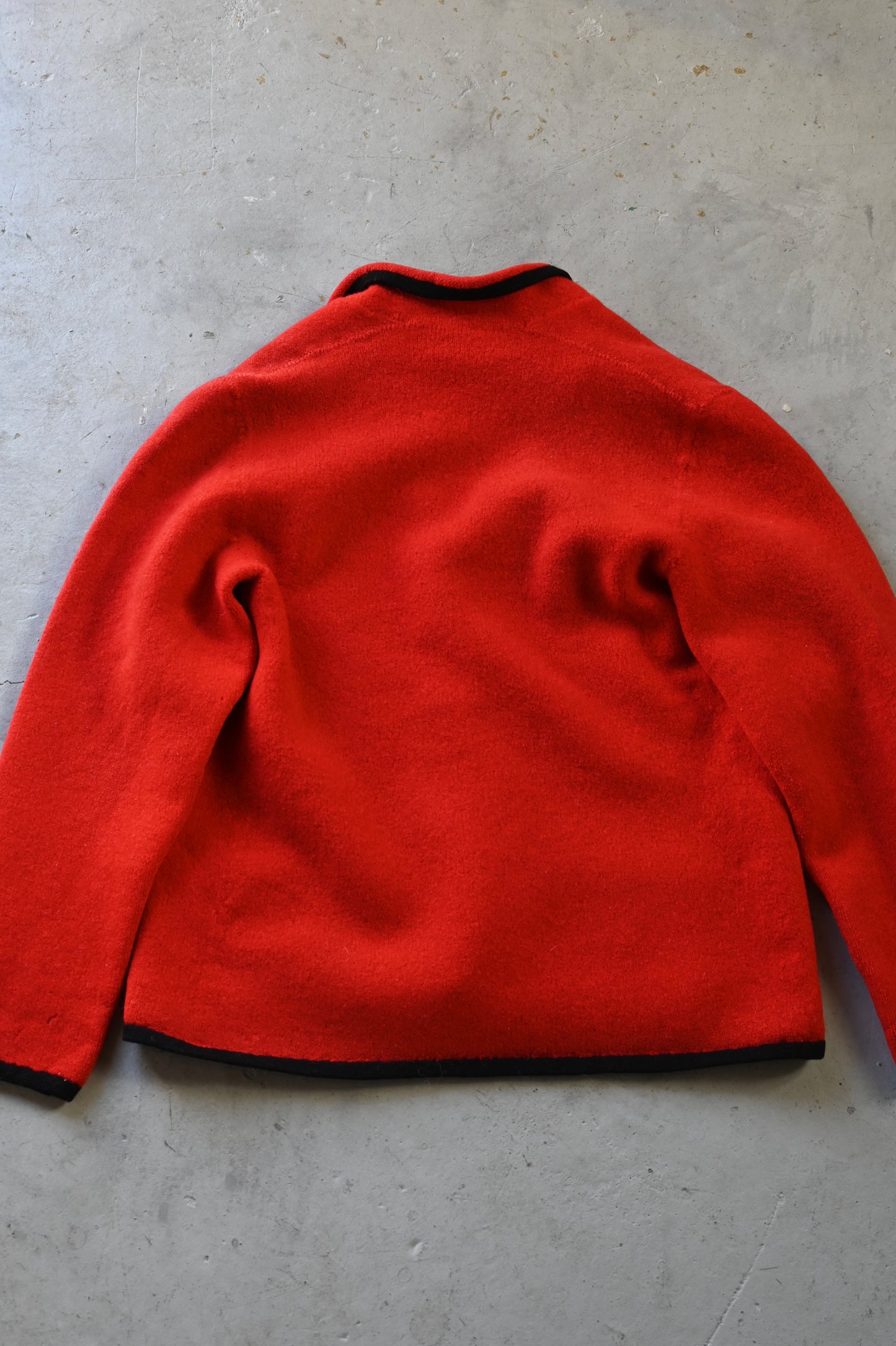60's-70's "Orig Dachstein"Wool jacket/RED