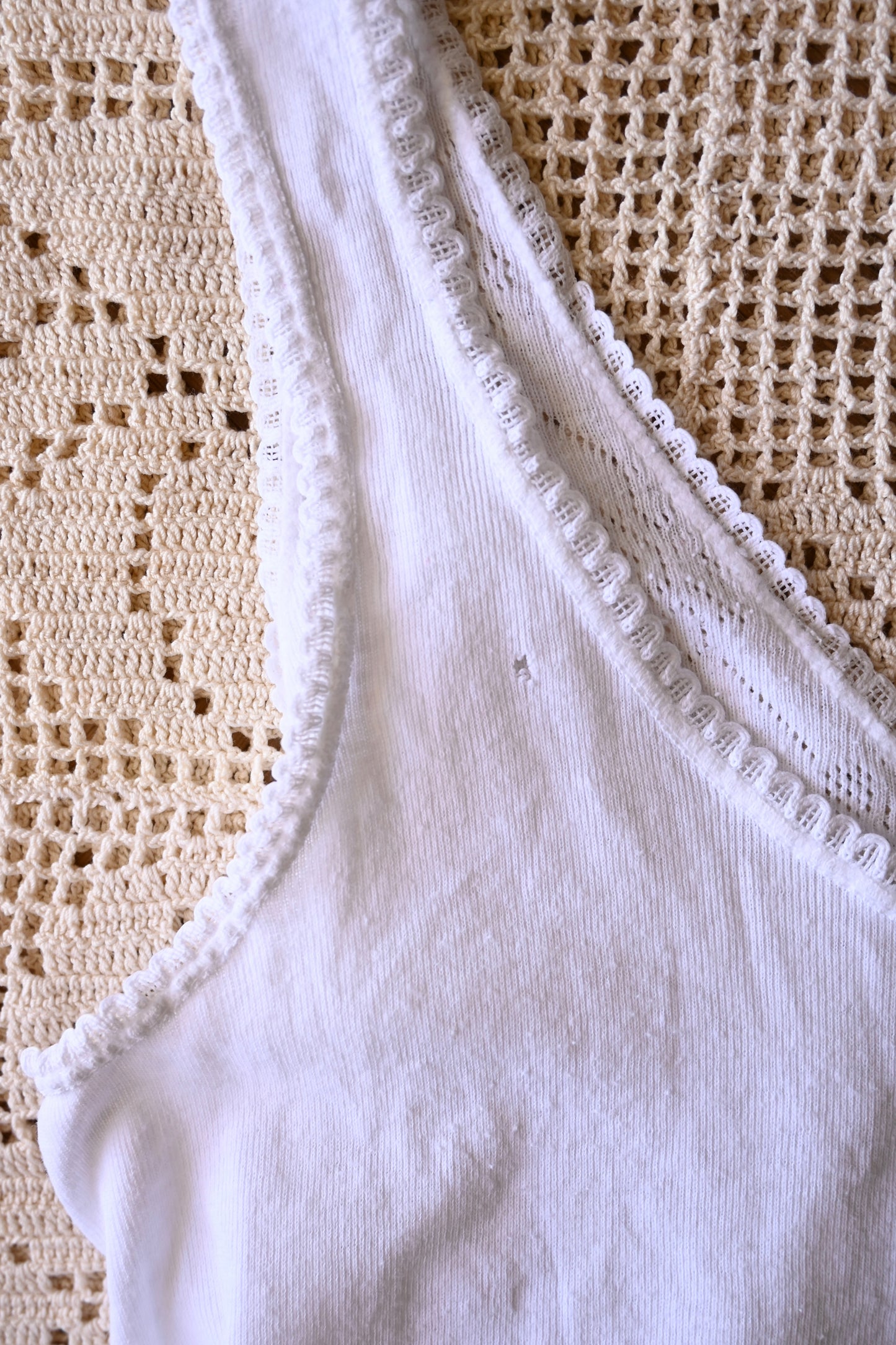 EURO Cotton lace camisole