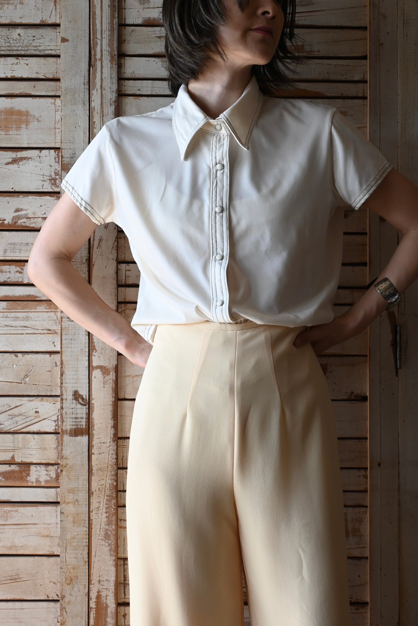 S/S Shirt/IVORY