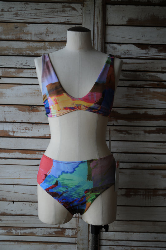 SEEA/Brasilia reversible bikini top&bottom/WAVELENGTH