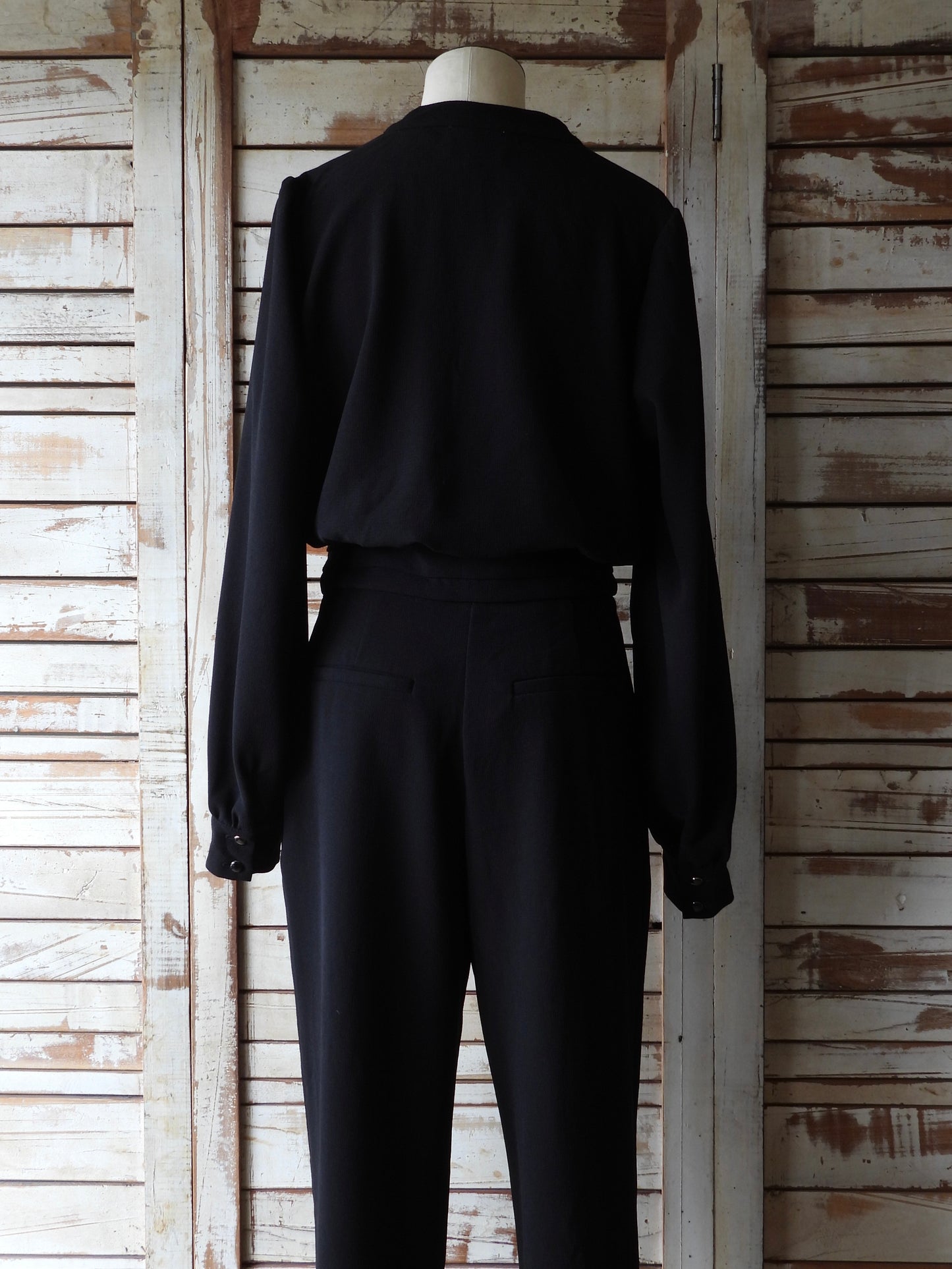 L/S Black all in one/BLACK