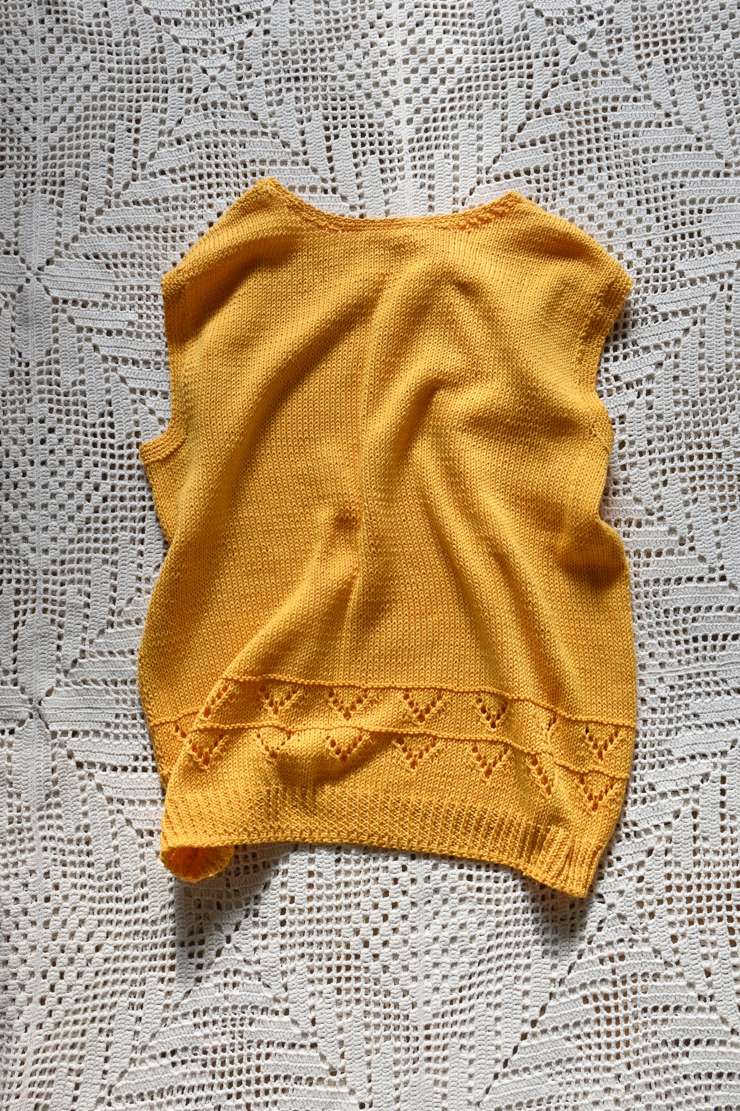 N/S Knit/YELLOW