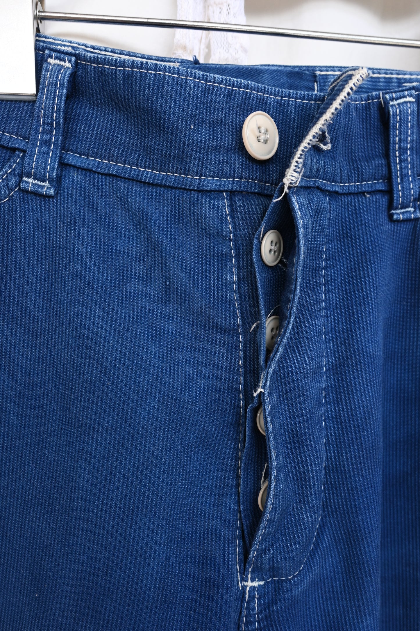 Corduroy pants/Indigo dyeing