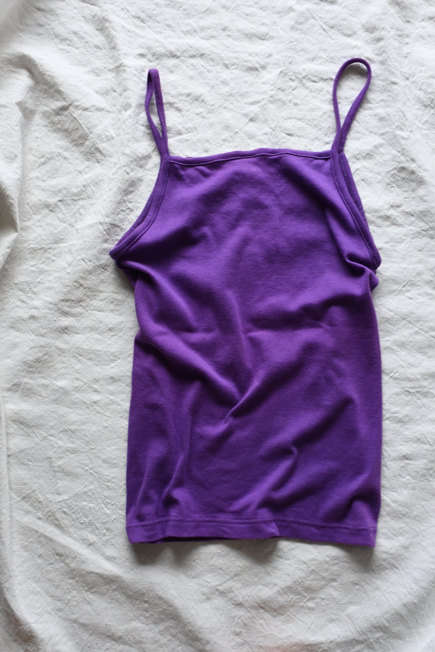 EURO Cotton underwear top/PURPLE